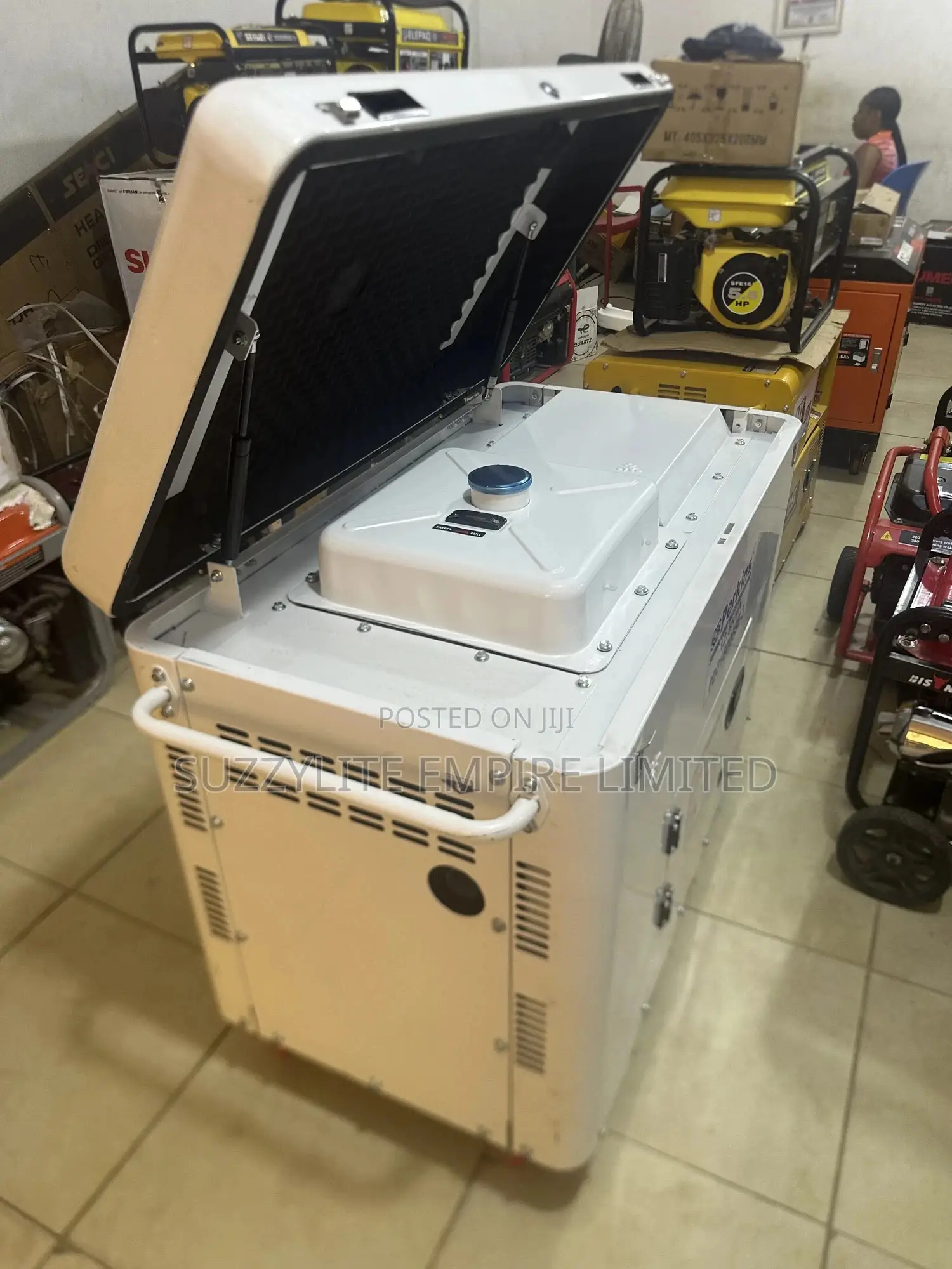 Perkins 13kva Soundproof Diesel Generator Copper Coil With Warrant
