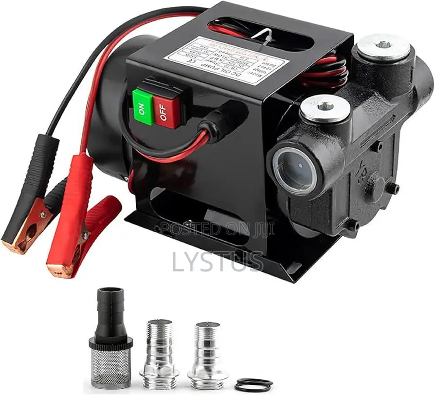 Dc 12v Heavy Duty Fuel Oil Diesel Transfer Pump 60l/Min