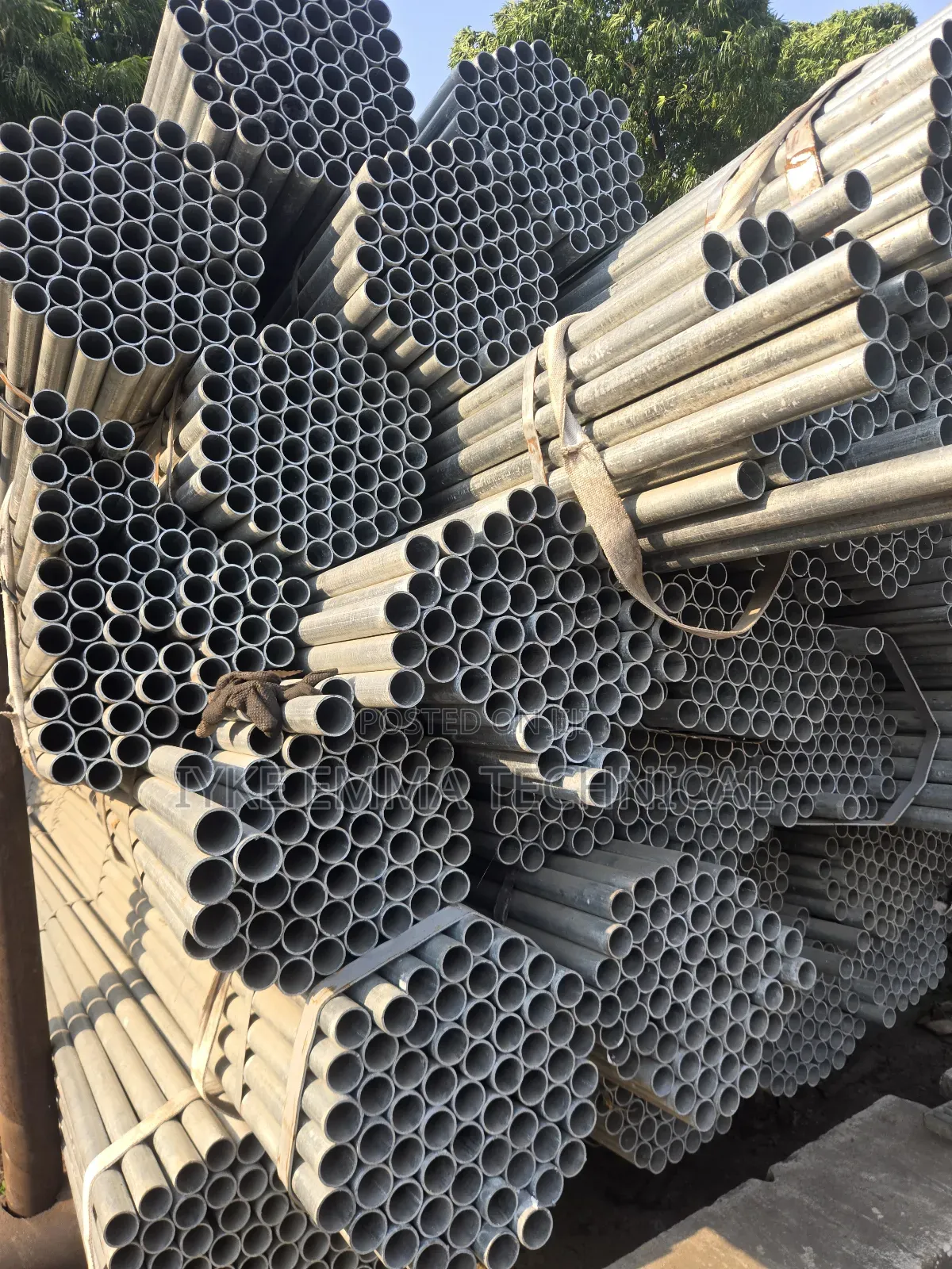 6m Galvanised Steel Scaffolding Tube 48.3mm X 3.2mm