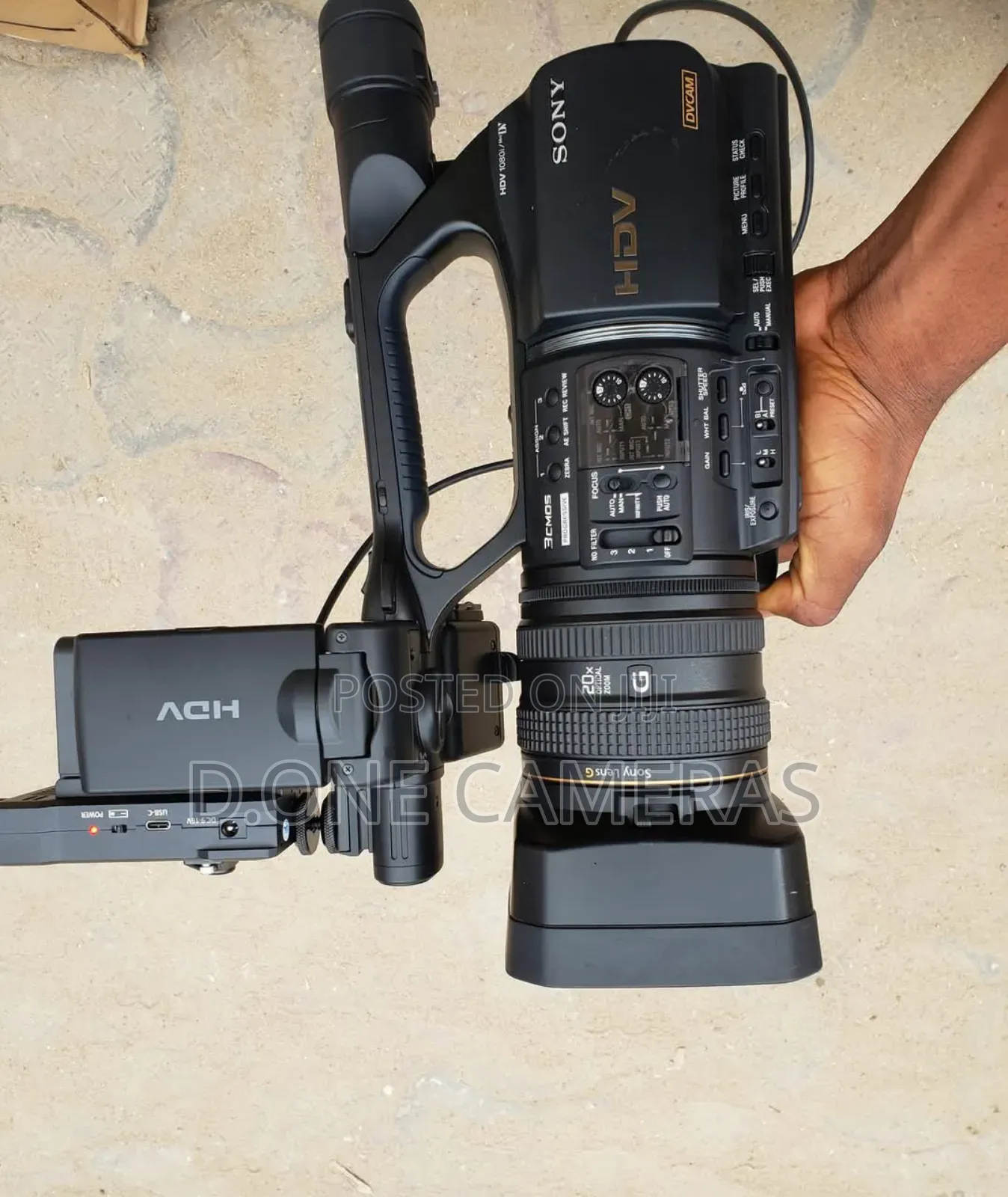 Sony Z5 Video Camera With Jm400 Pro Wireless Hdmi Transmitter