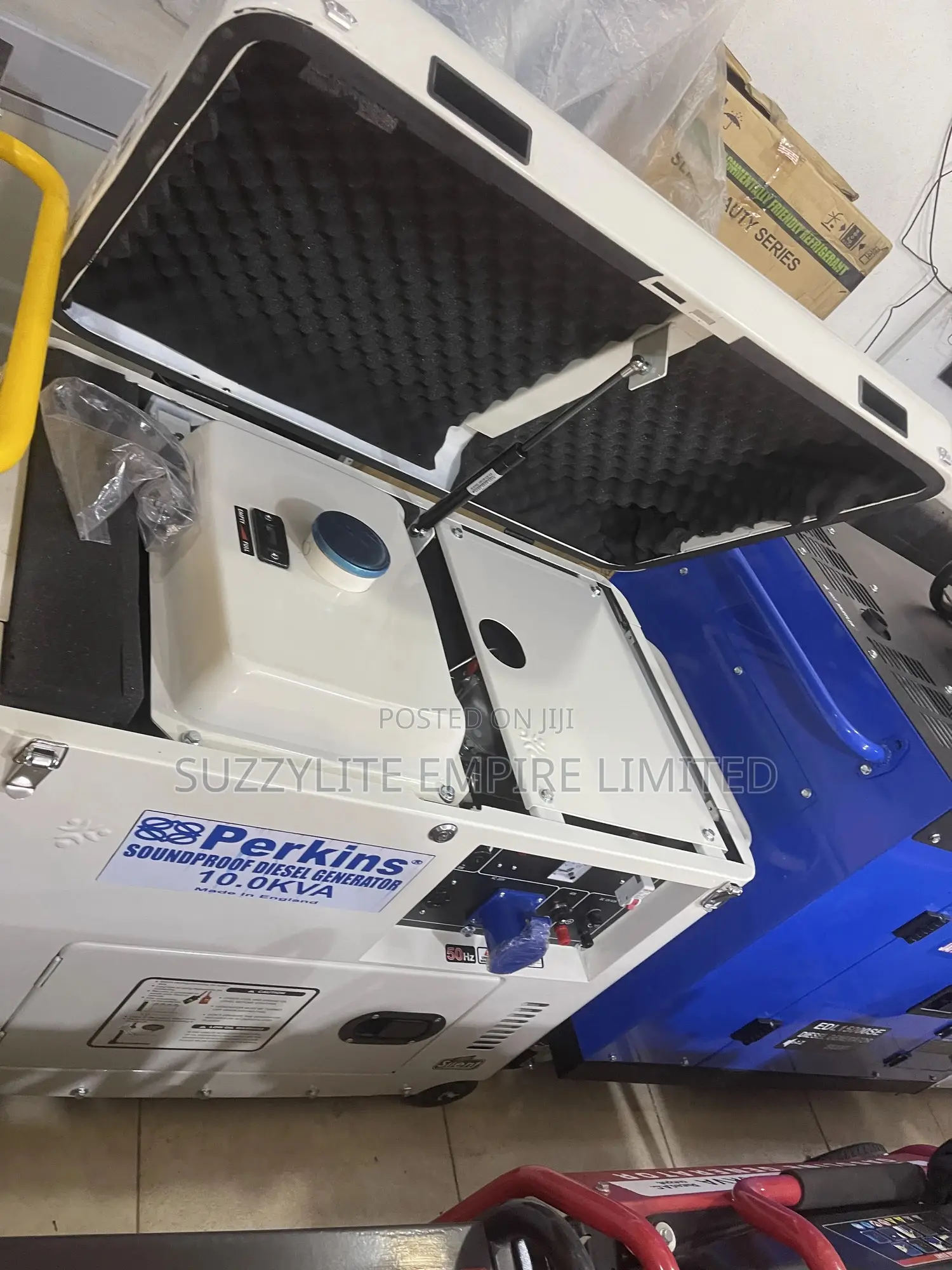 Perkins 10kva Soundproof England Generator Copper Coil Engine