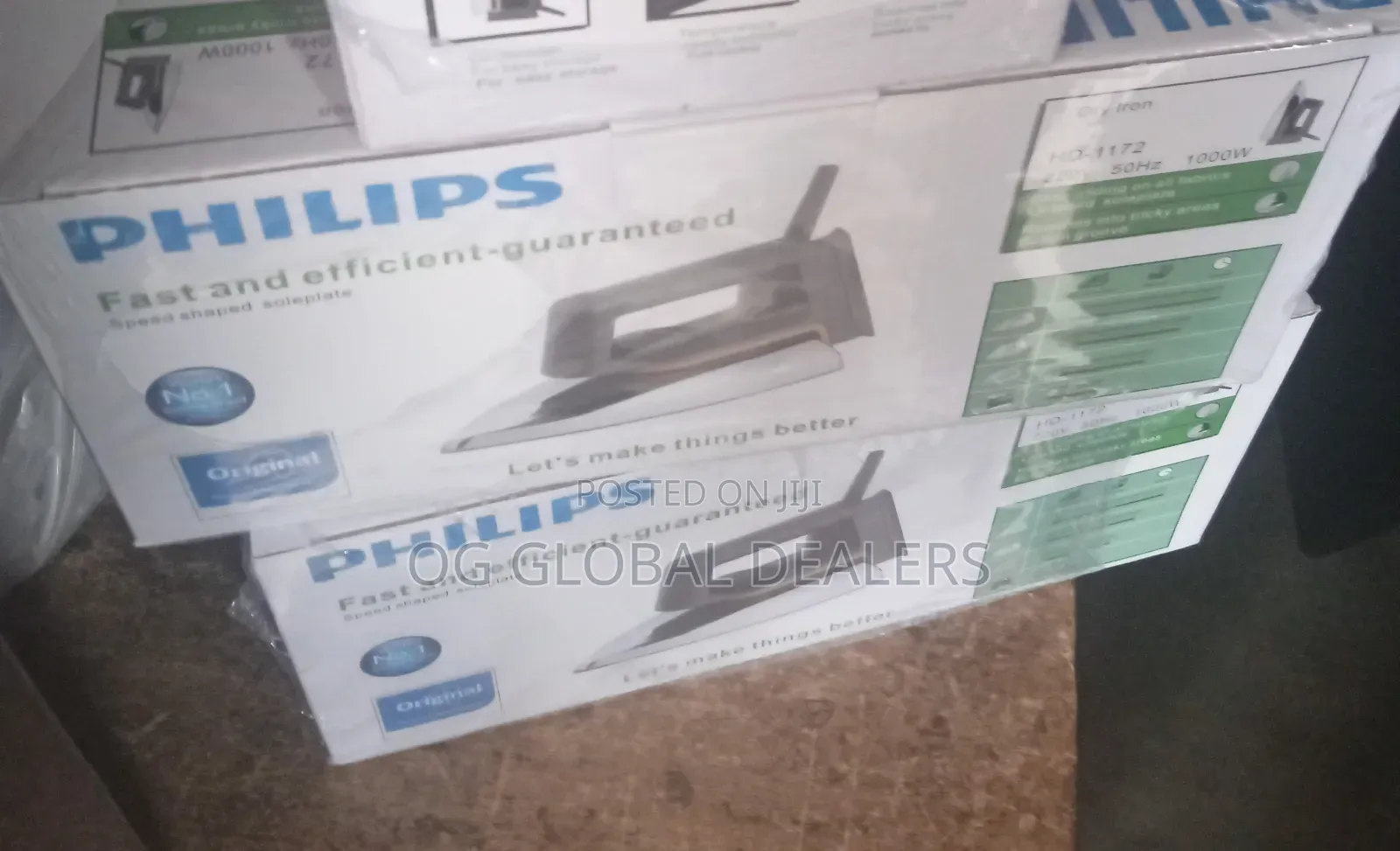 Quality Phillips Pressing Iron (Dry Iron)