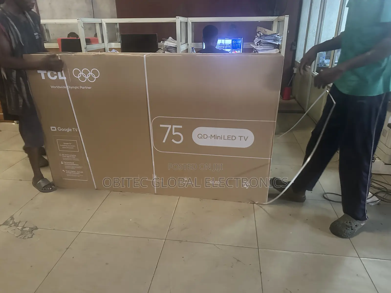 TCL 75” Qd Mini Led
