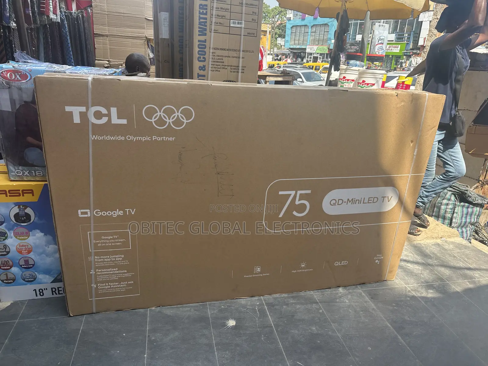 TCL 75” Qd Mini Led