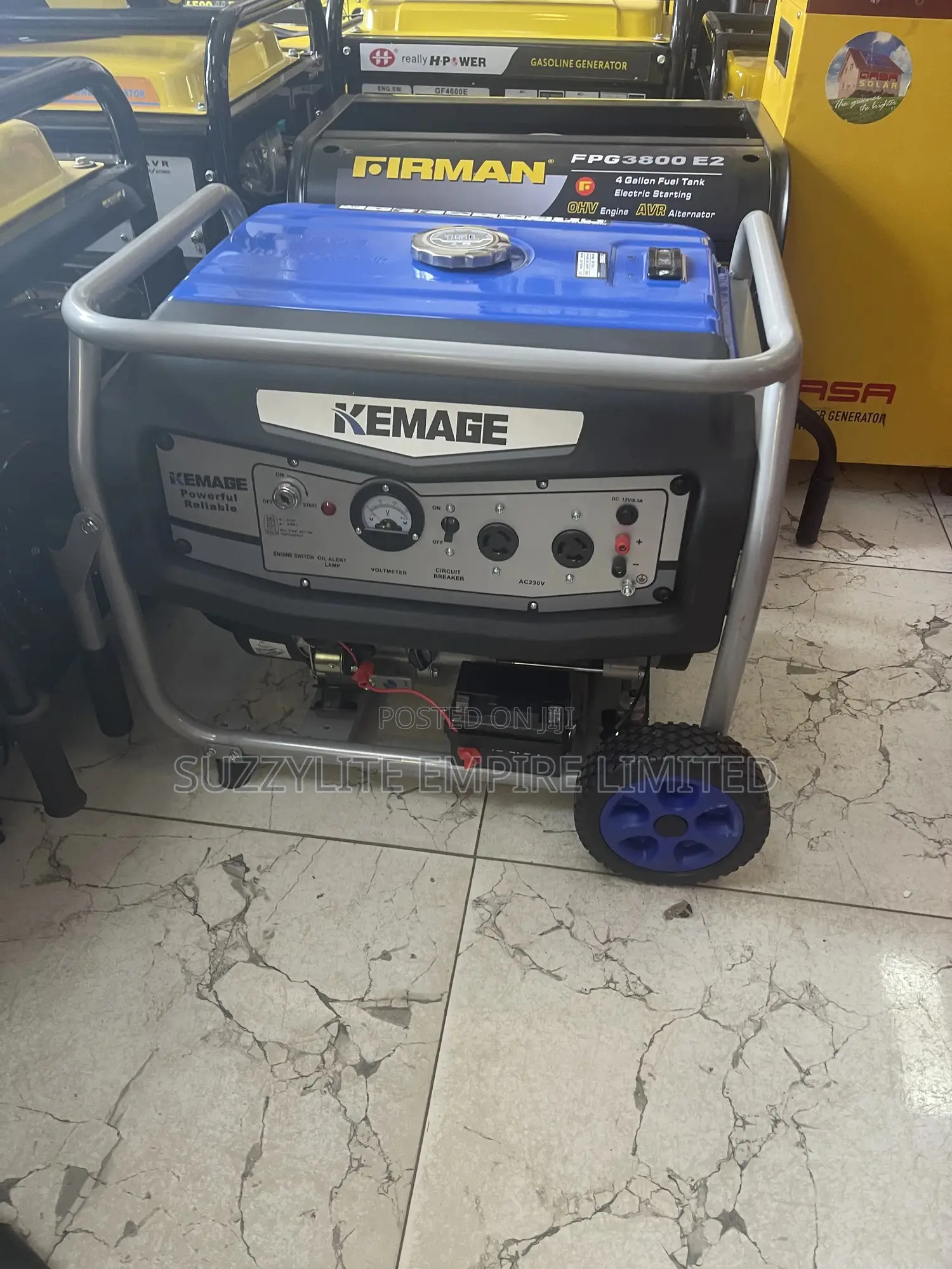 Kemage 4kva Generator Copper Coil Engine With Warranty