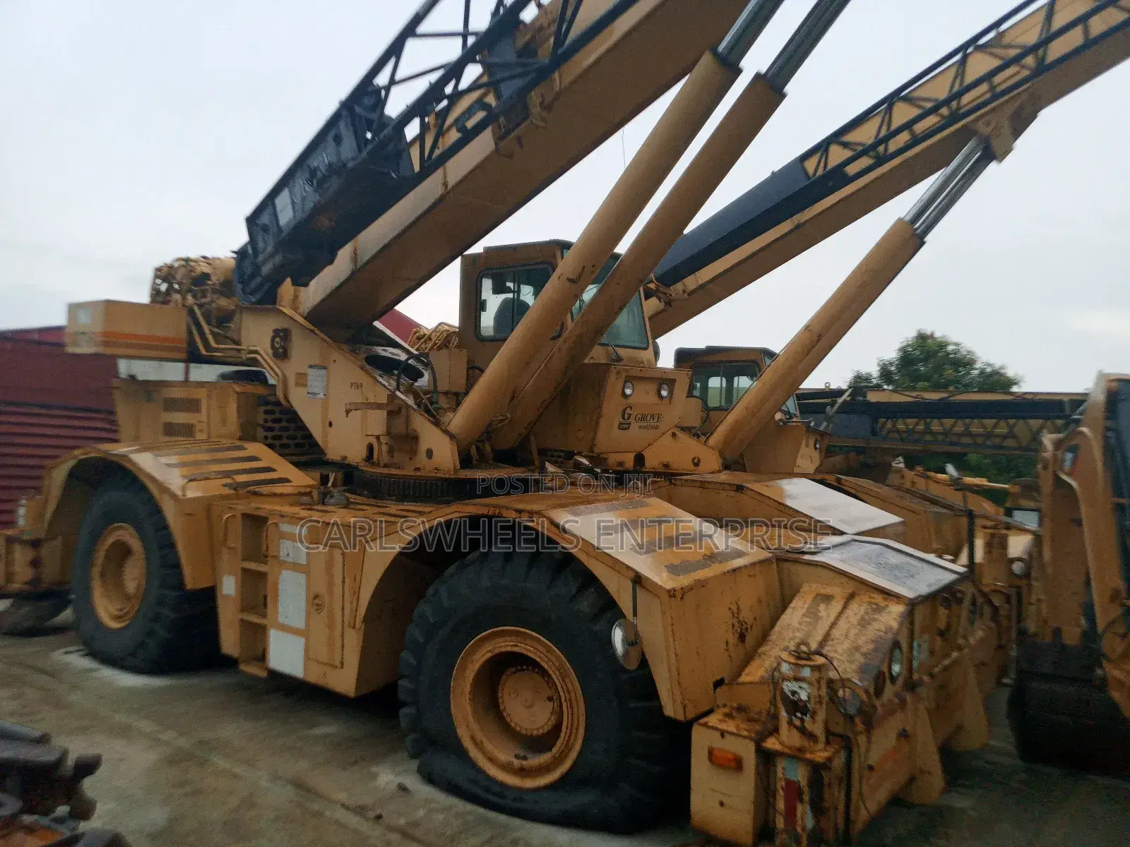 45tons Tokunbo Grove Crane