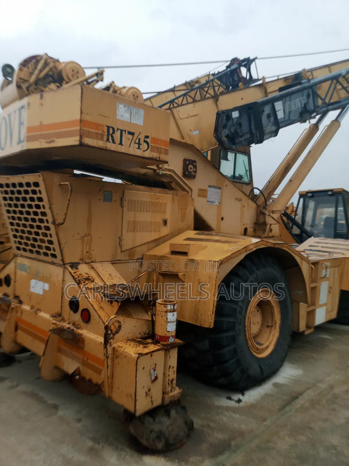 45tons Tokunbo Grove Crane