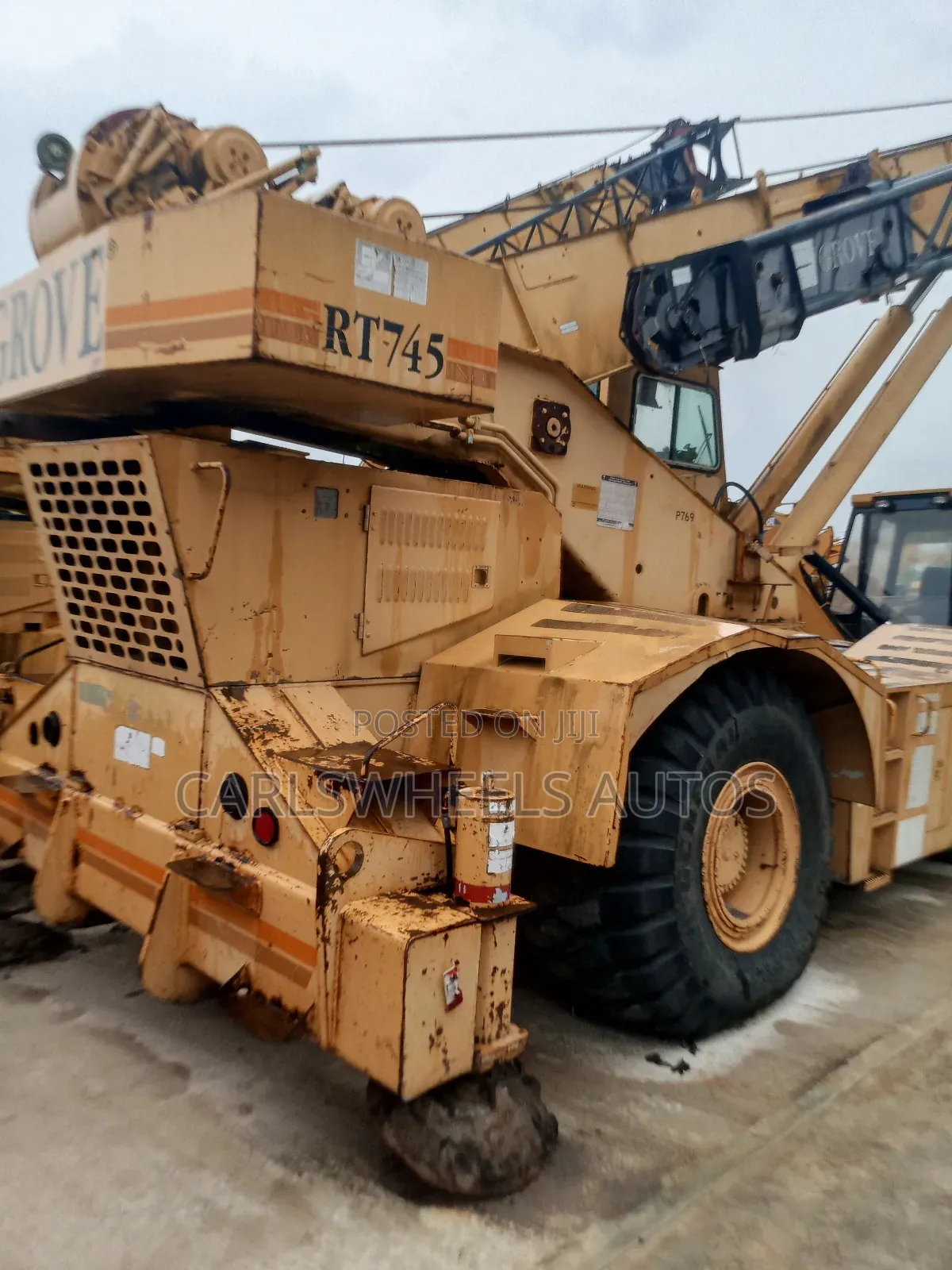 45tons Tokunbo Grove Crane
