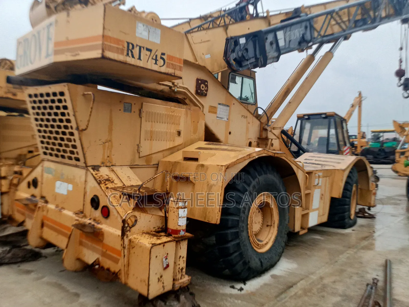 45tons Tokunbo Grove Crane