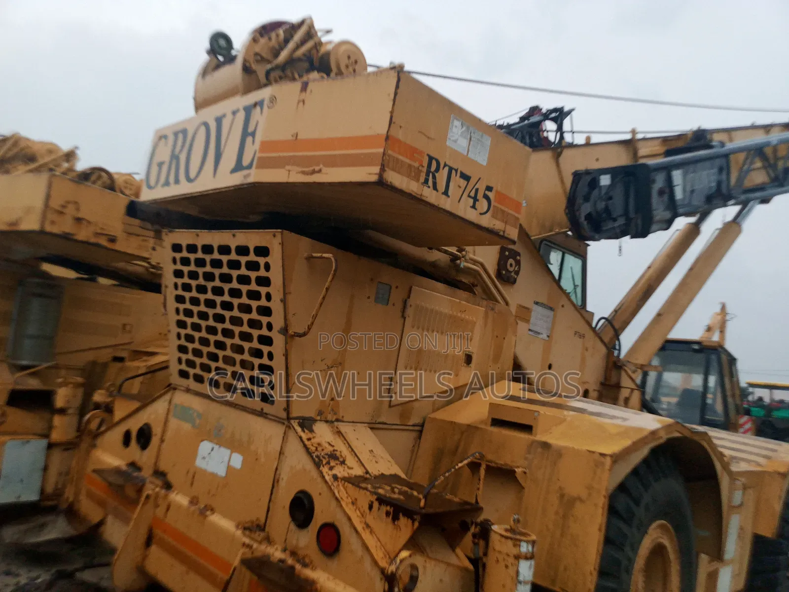 45tons Tokunbo Grove Crane