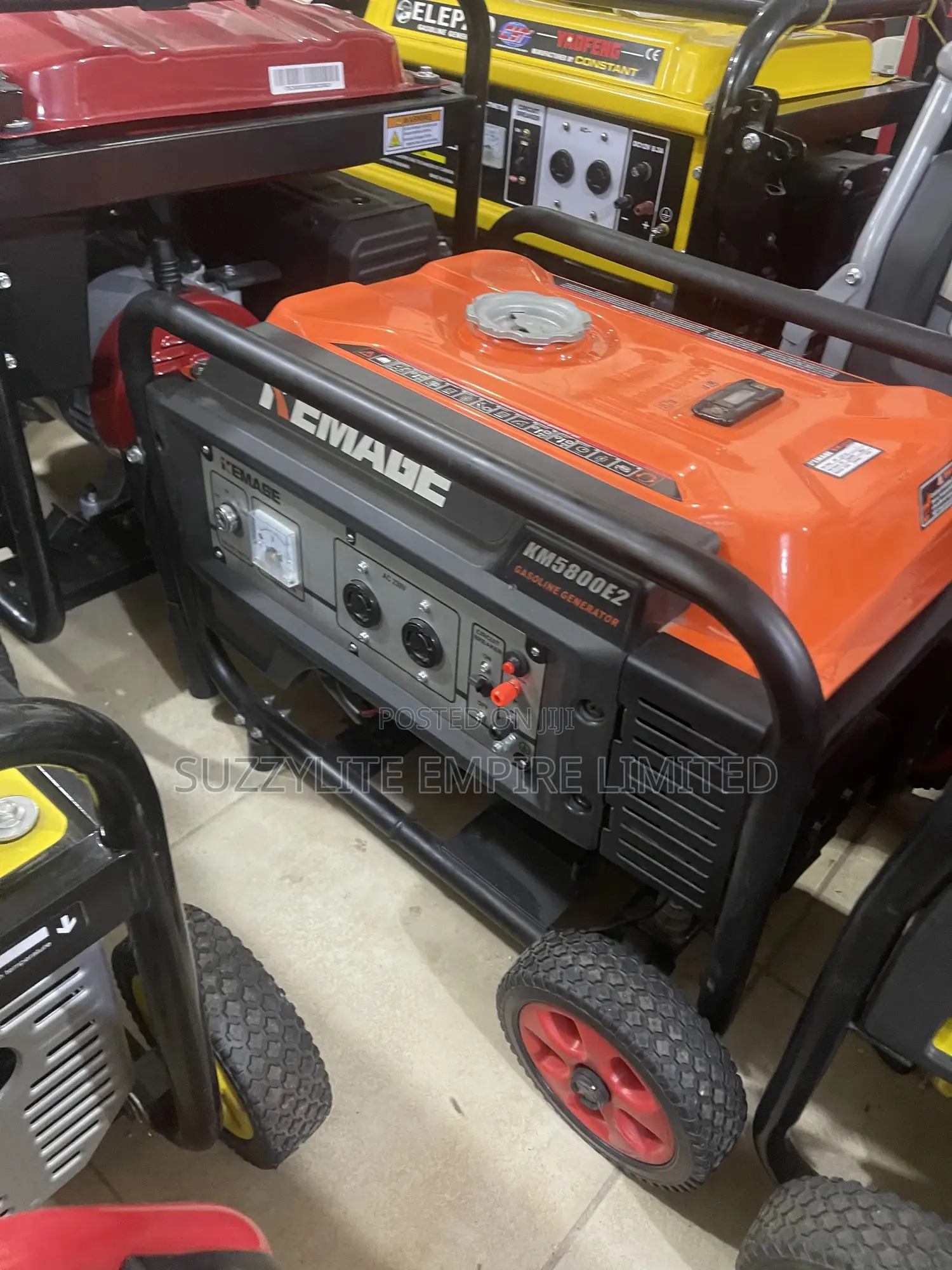 Kemage 4.5kva Copper Coil Generator Km5800e2 With Warranty