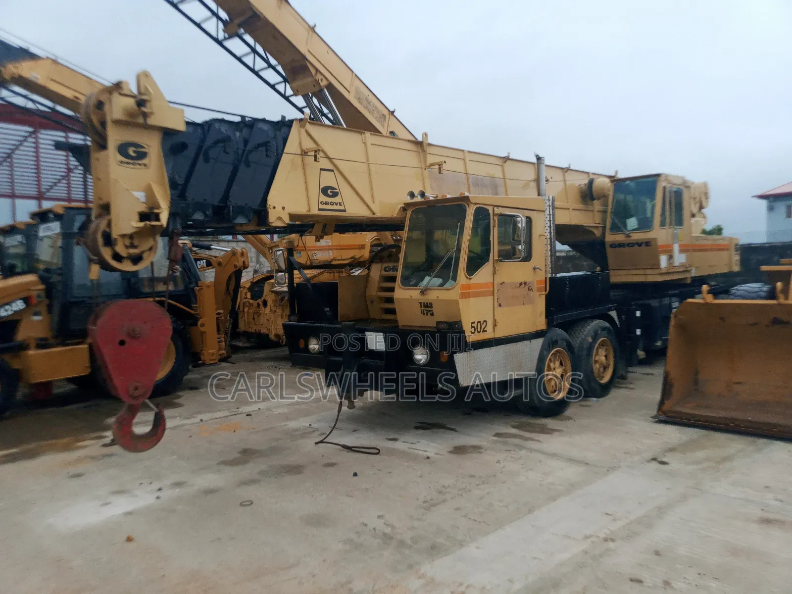 50tons Tokunbo Grove Crane.
