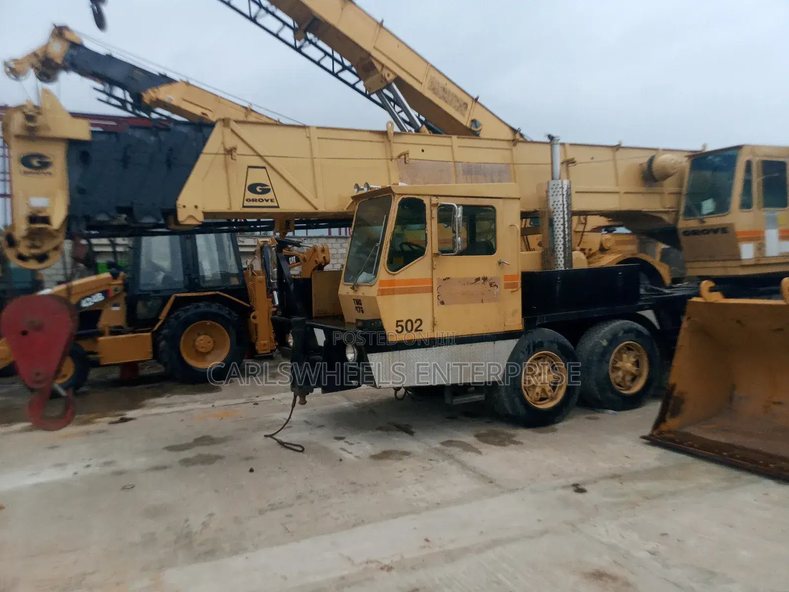 50tons Tokunbo Grove Crane.