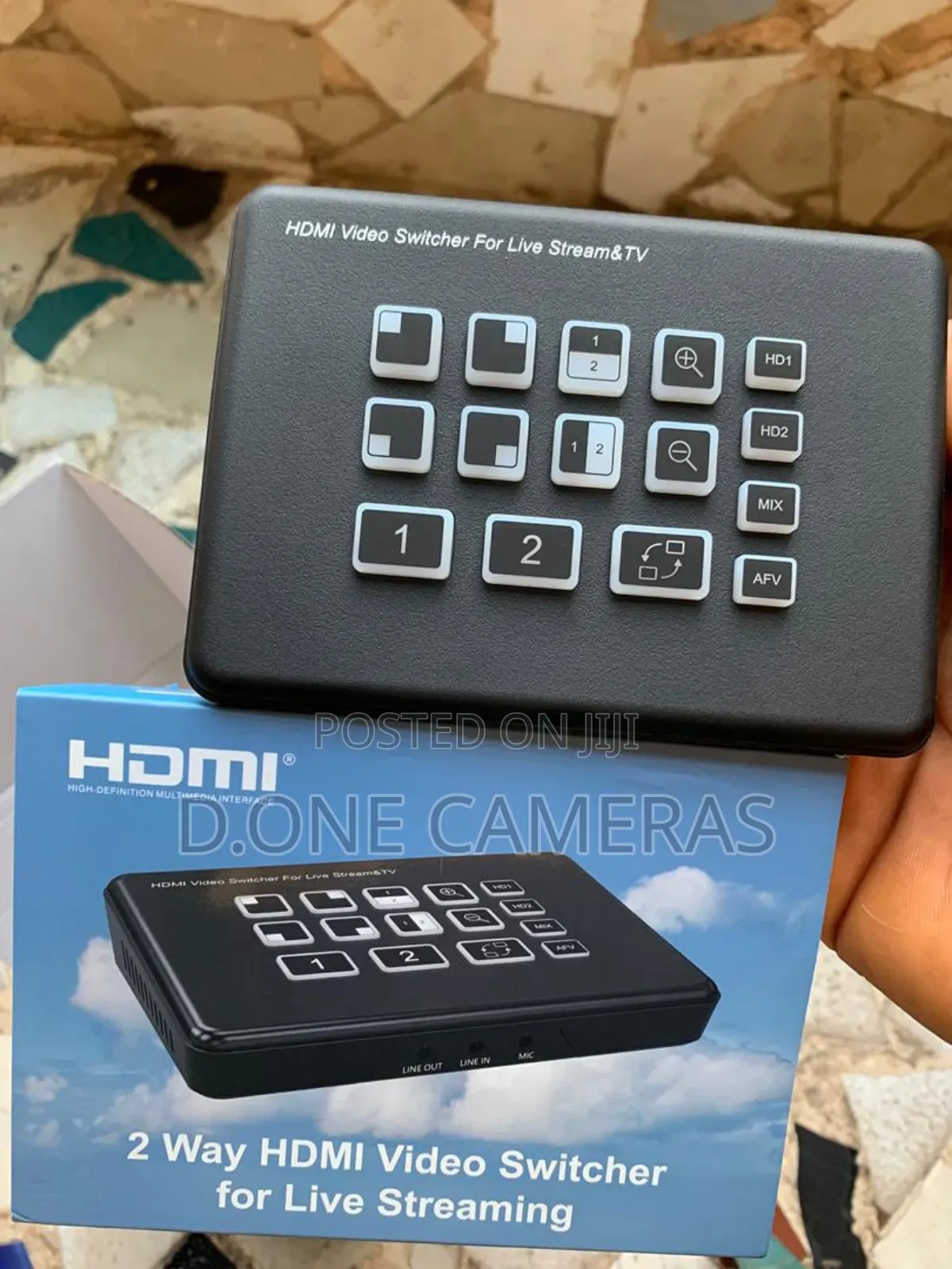 2 Way Hdmi Video Switcher for Live Streaming With 2 Output