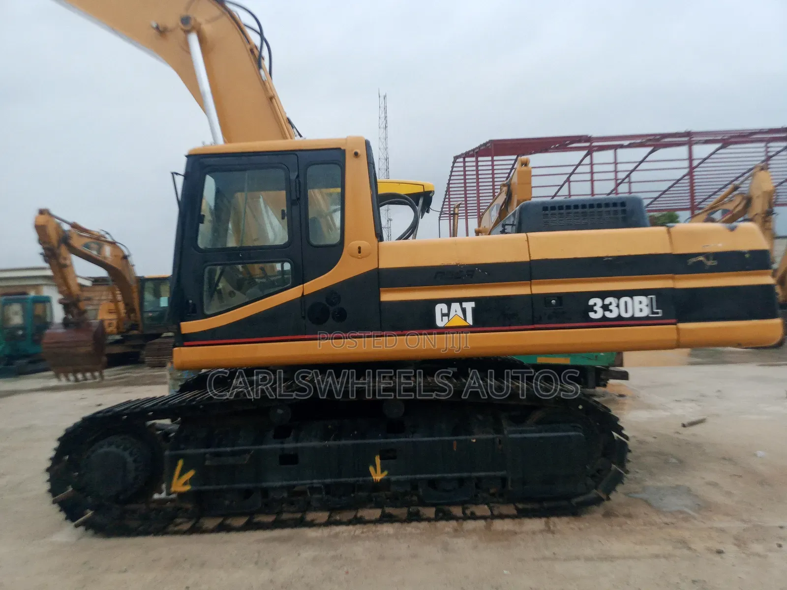 330bl Long Boom Foreign Used Caterpillar Excavator.