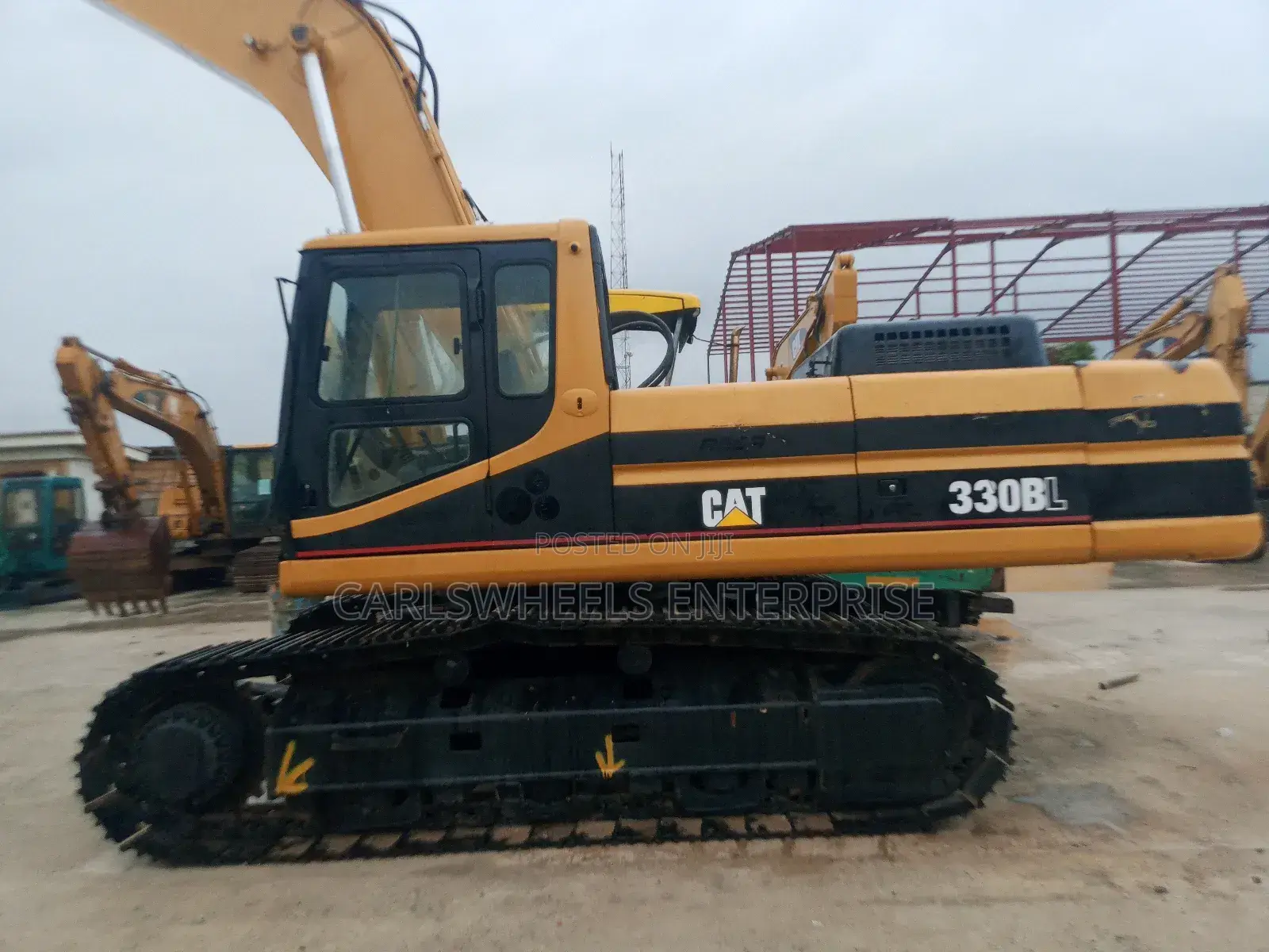 330bl Long Boom Foreign Used Caterpillar Excavator.