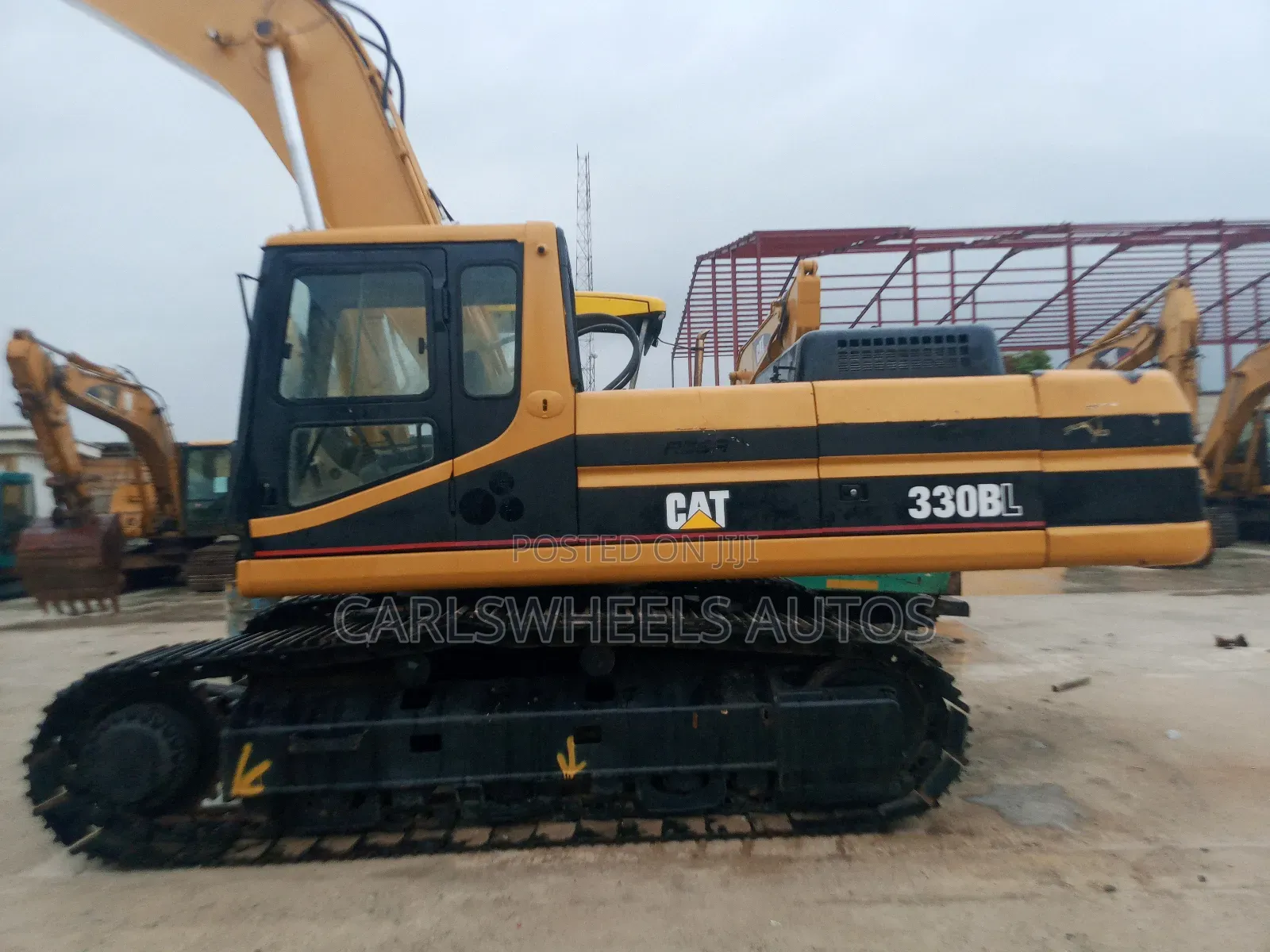 330bl Long Boom Foreign Used Caterpillar Excavator.