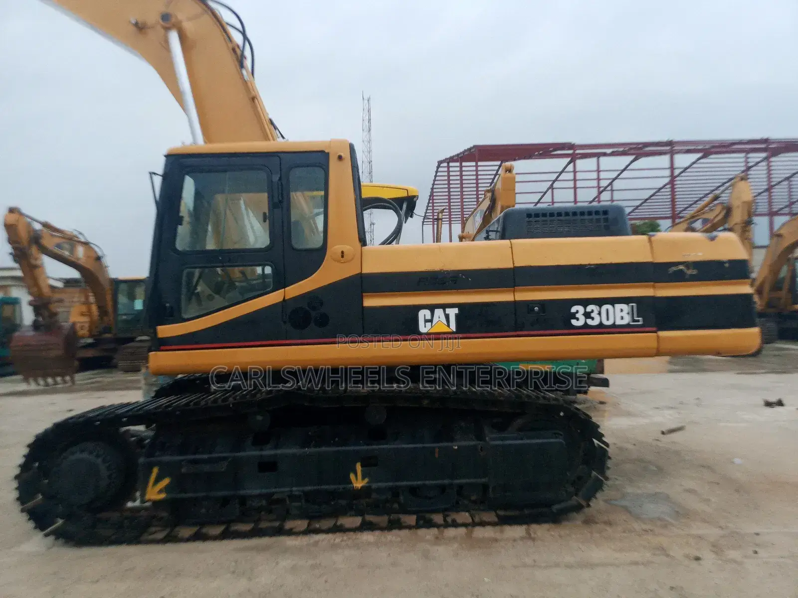 330bl Long Boom Foreign Used Caterpillar Excavator.