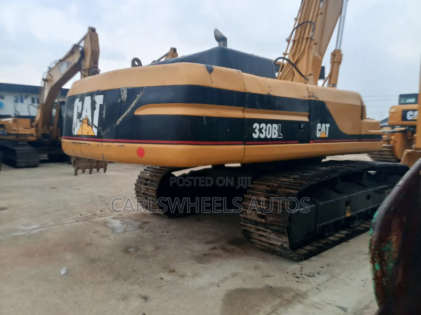 330bl Long Boom Foreign Used Caterpillar Excavator.