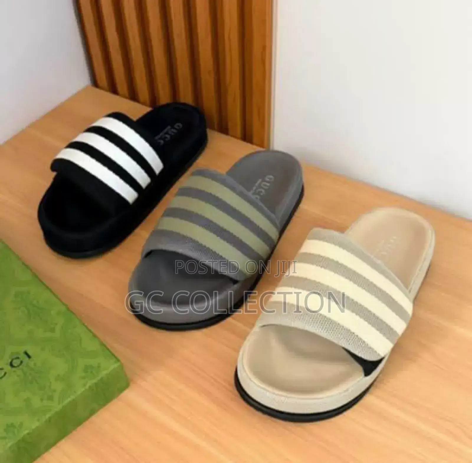 Quality Gucci Stripe Slippers