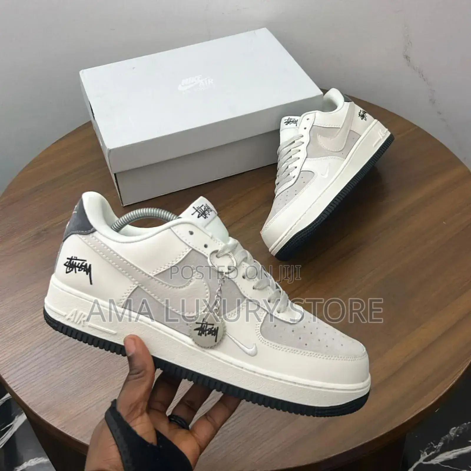 Nike Airfoce Low X Stussy Luxury Designer Men's Sneakers