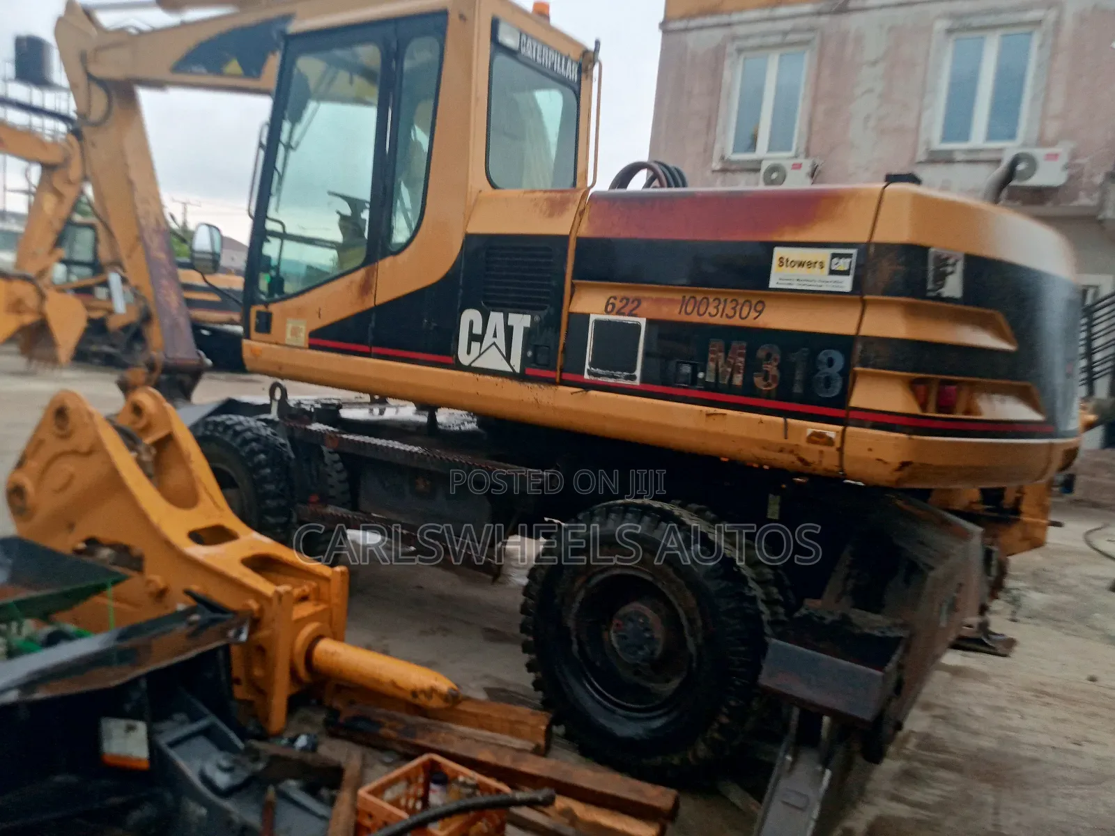 M318 Foreign Used Caterpillar Excavator.