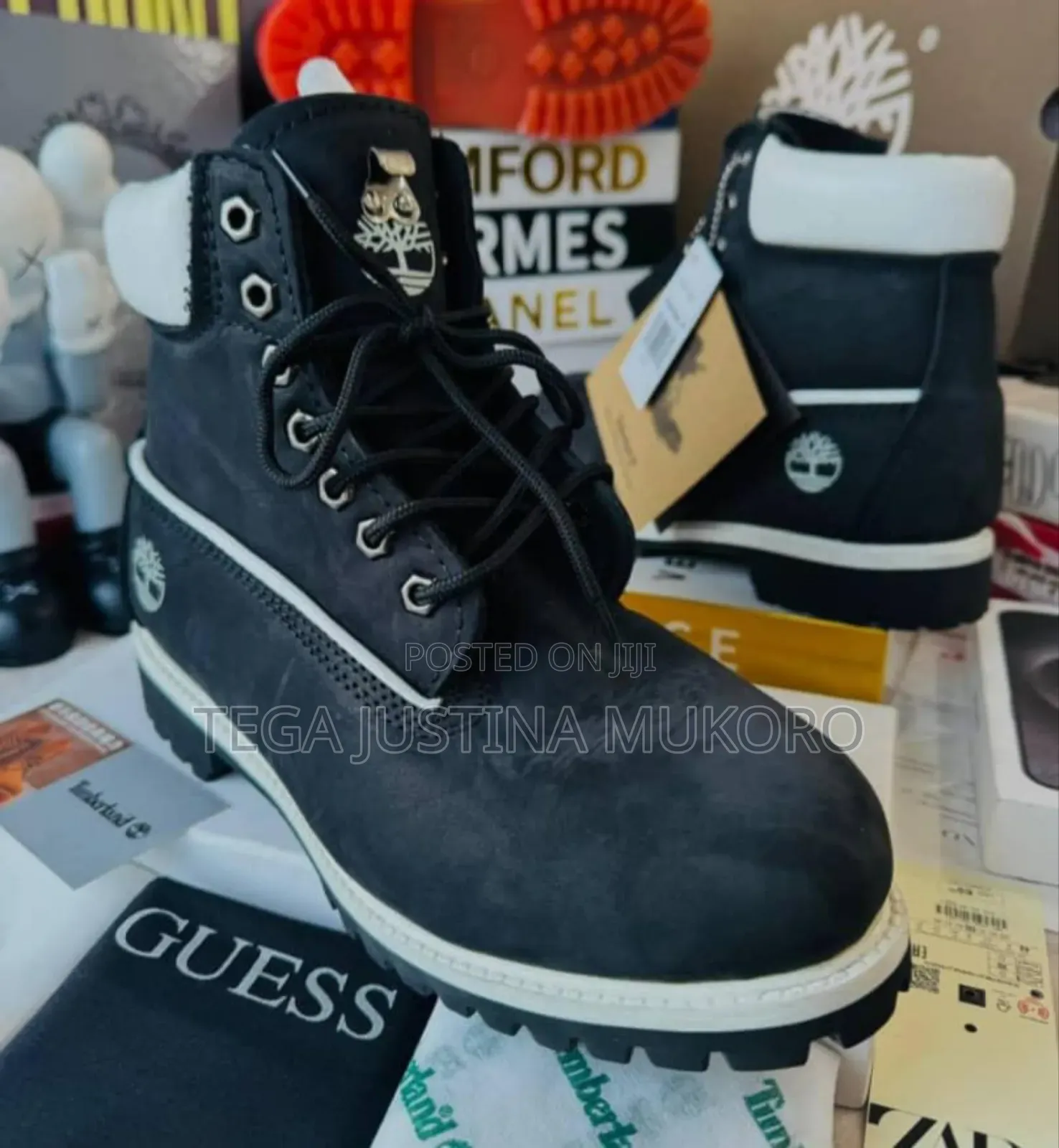 New in Original Timberland Pure Leather Men's Boots