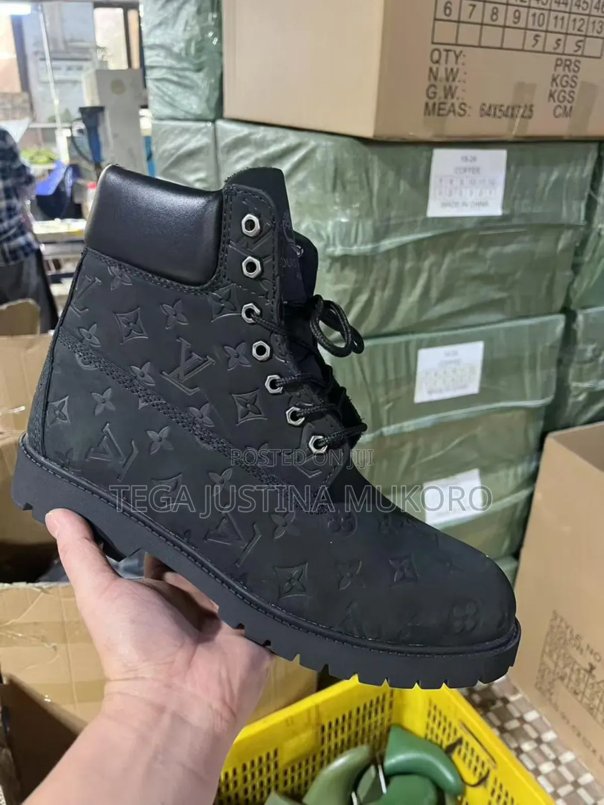 New in Original Timberland Pure Leather Men's Boots