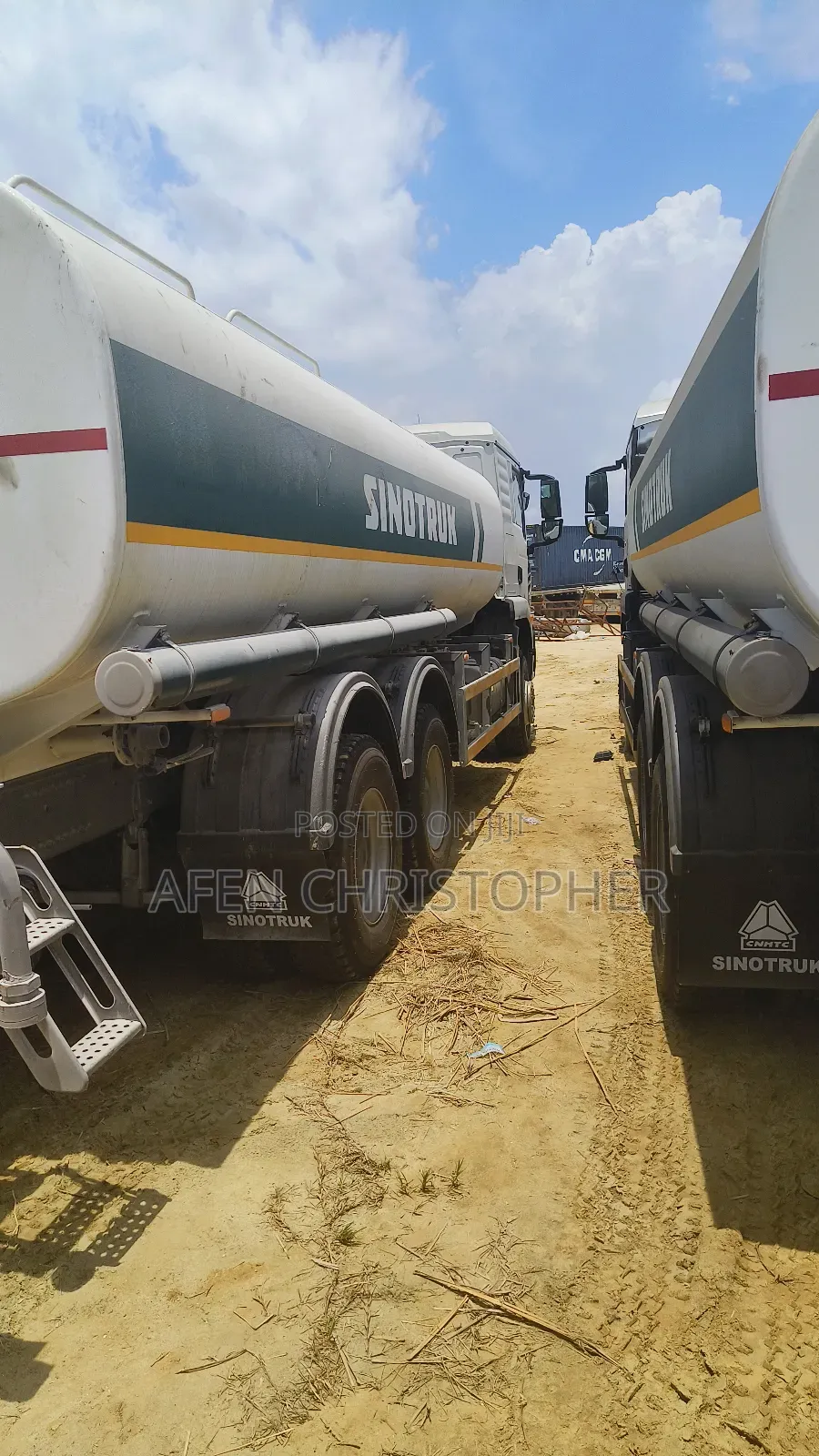 Brand New 20 Thousand Liters Water Tanker With Howo Engine