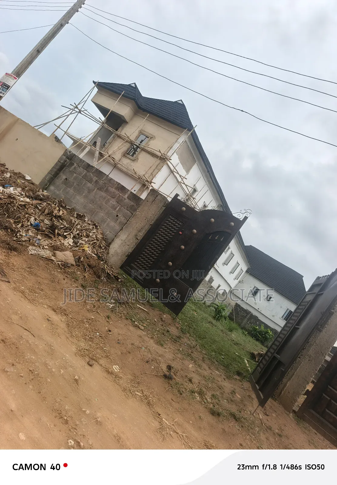 Half Plot of Land for Sale