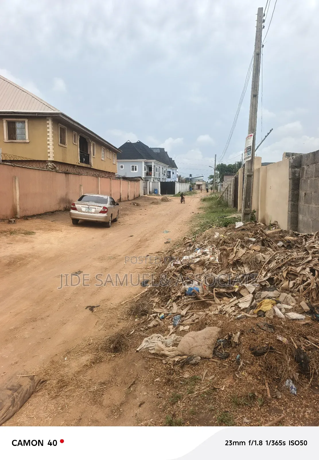 Half Plot of Land for Sale