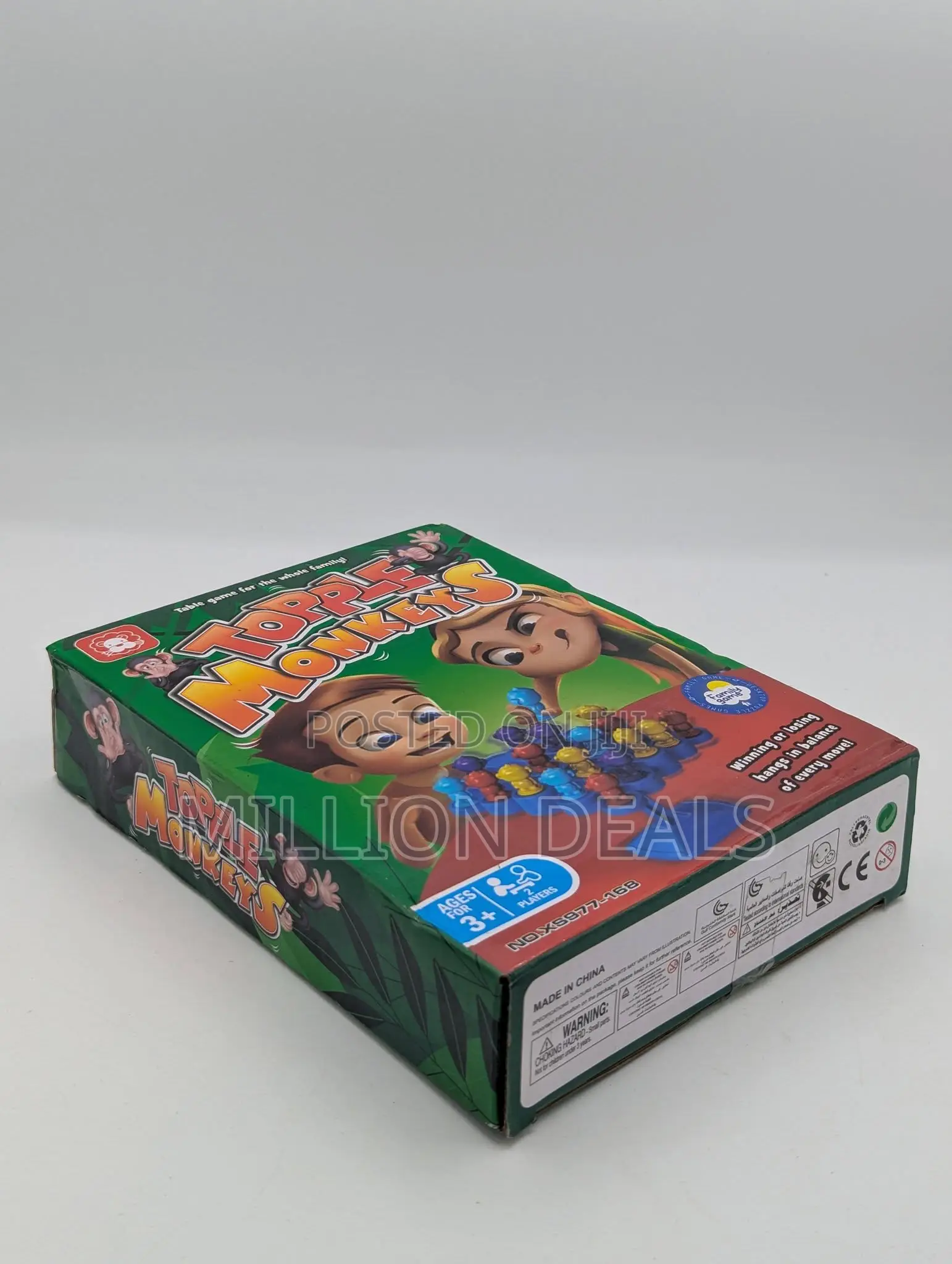 Topple Monkeys Kids Game Ages 3+