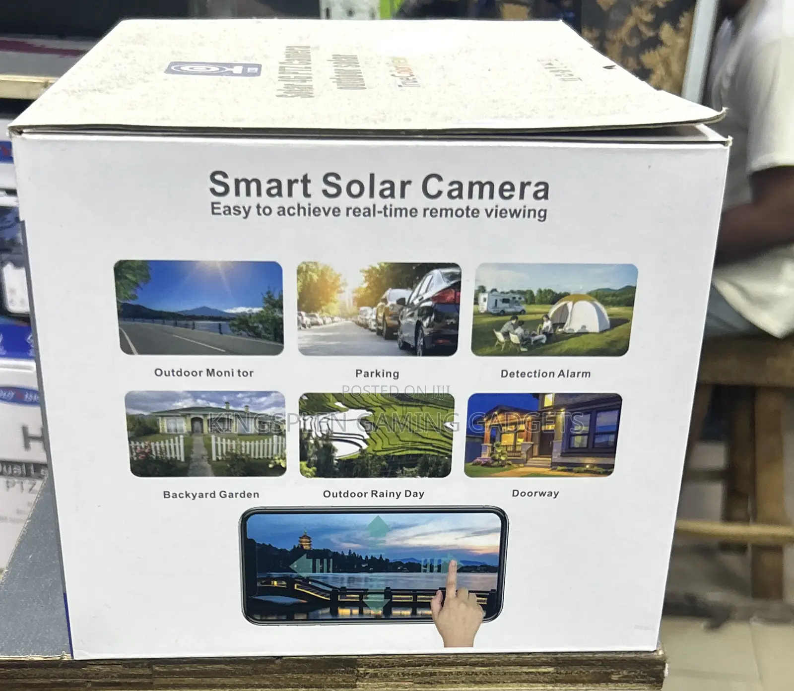 Wifi Solar Single Lense V380 Camera