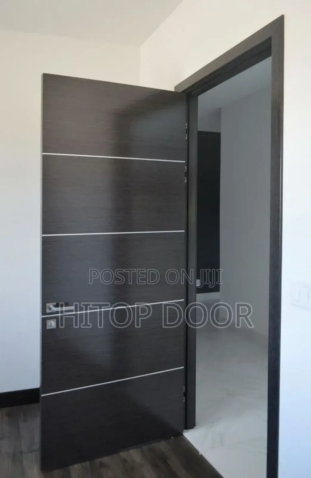 Wenge HDF Door With Frame and Architrave