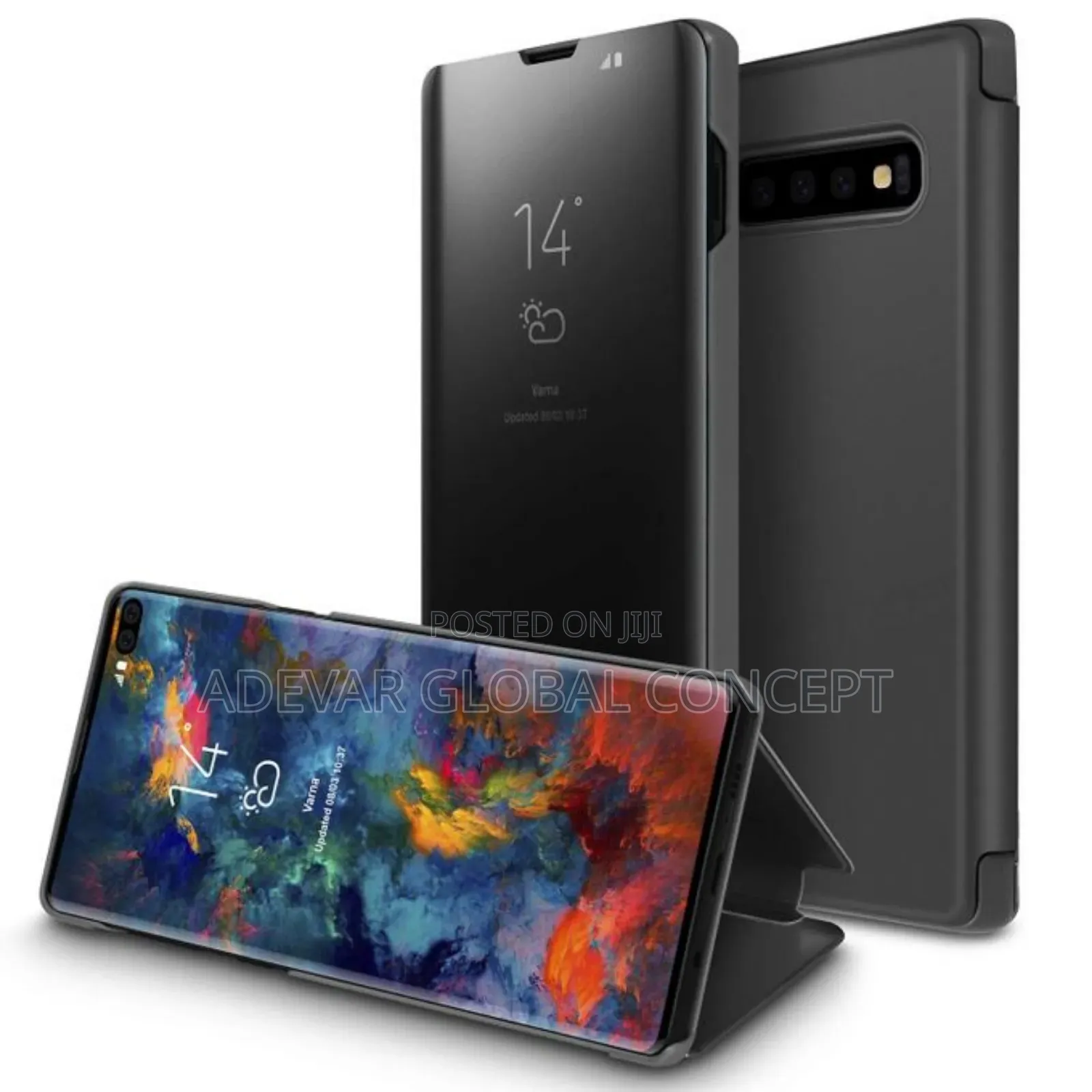 Flip Smart View Case Pouch for Samsung Galaxy S10 Plus