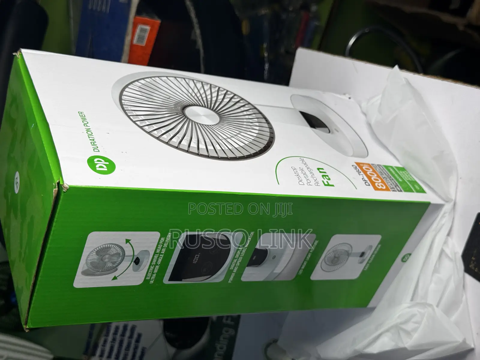 Dp-7650 Rechargeable Fan