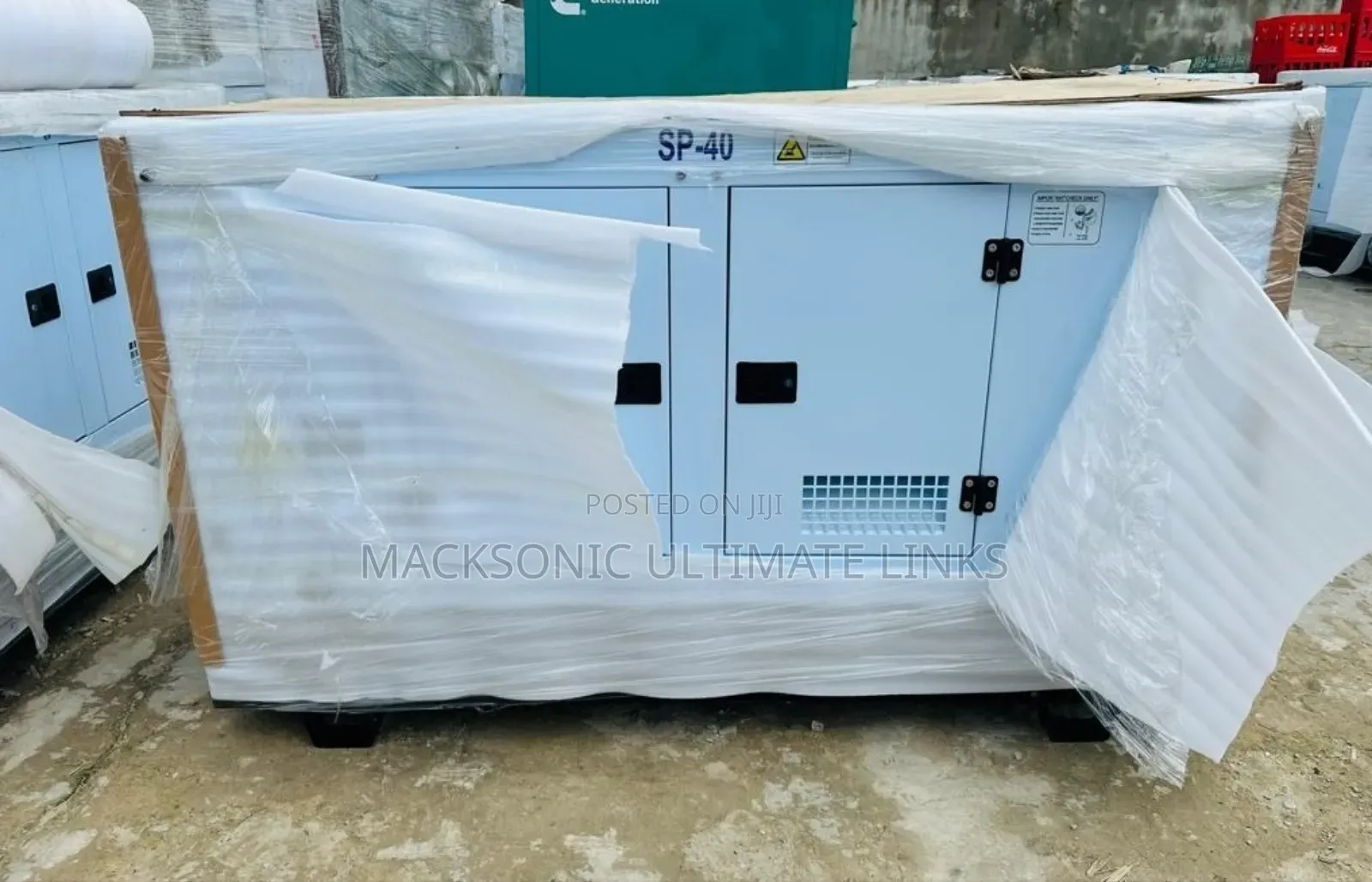 40kva Perkin Soundproof Generator With Warranty