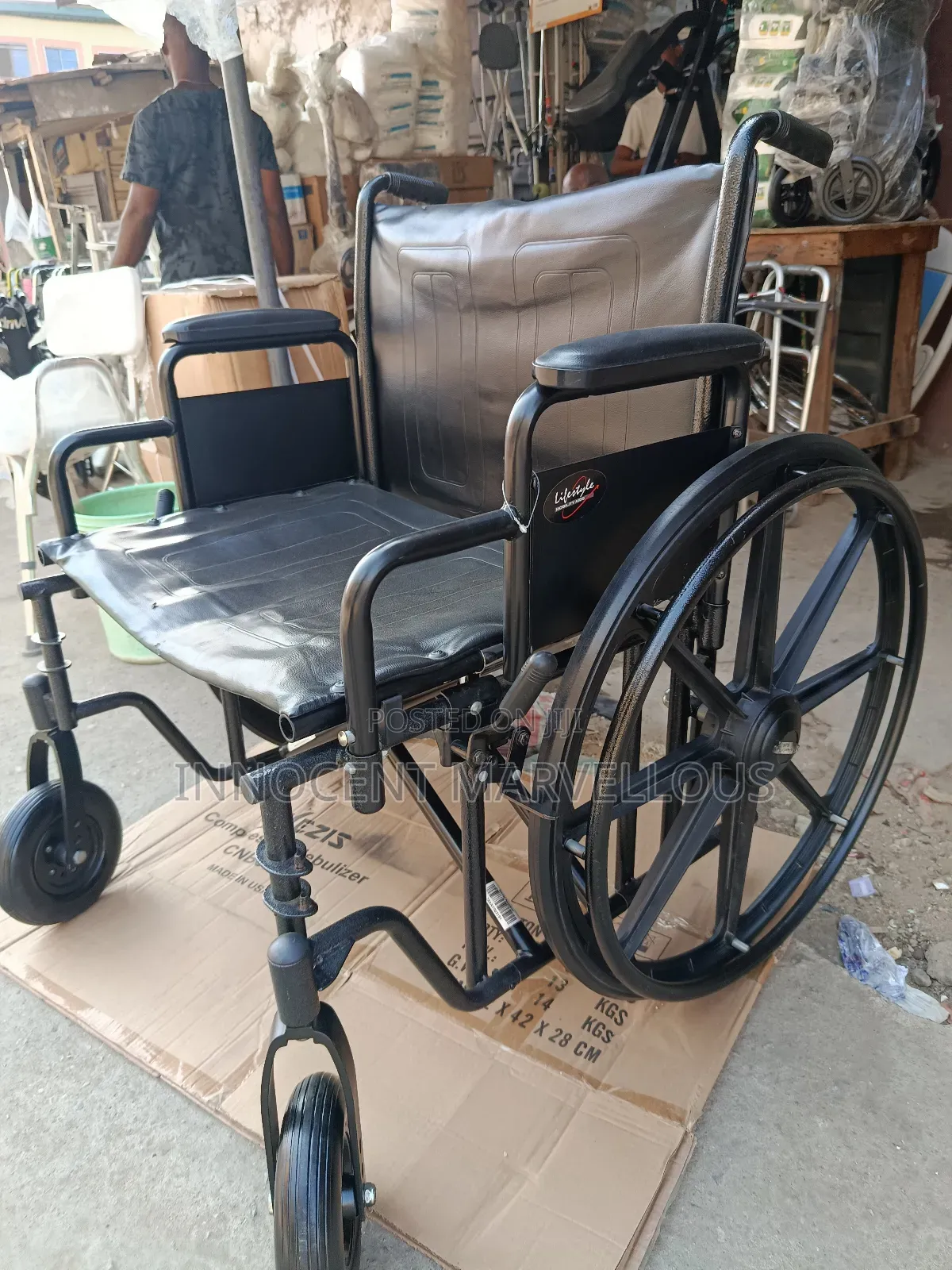 Big Heavy Duty Wheelchair
