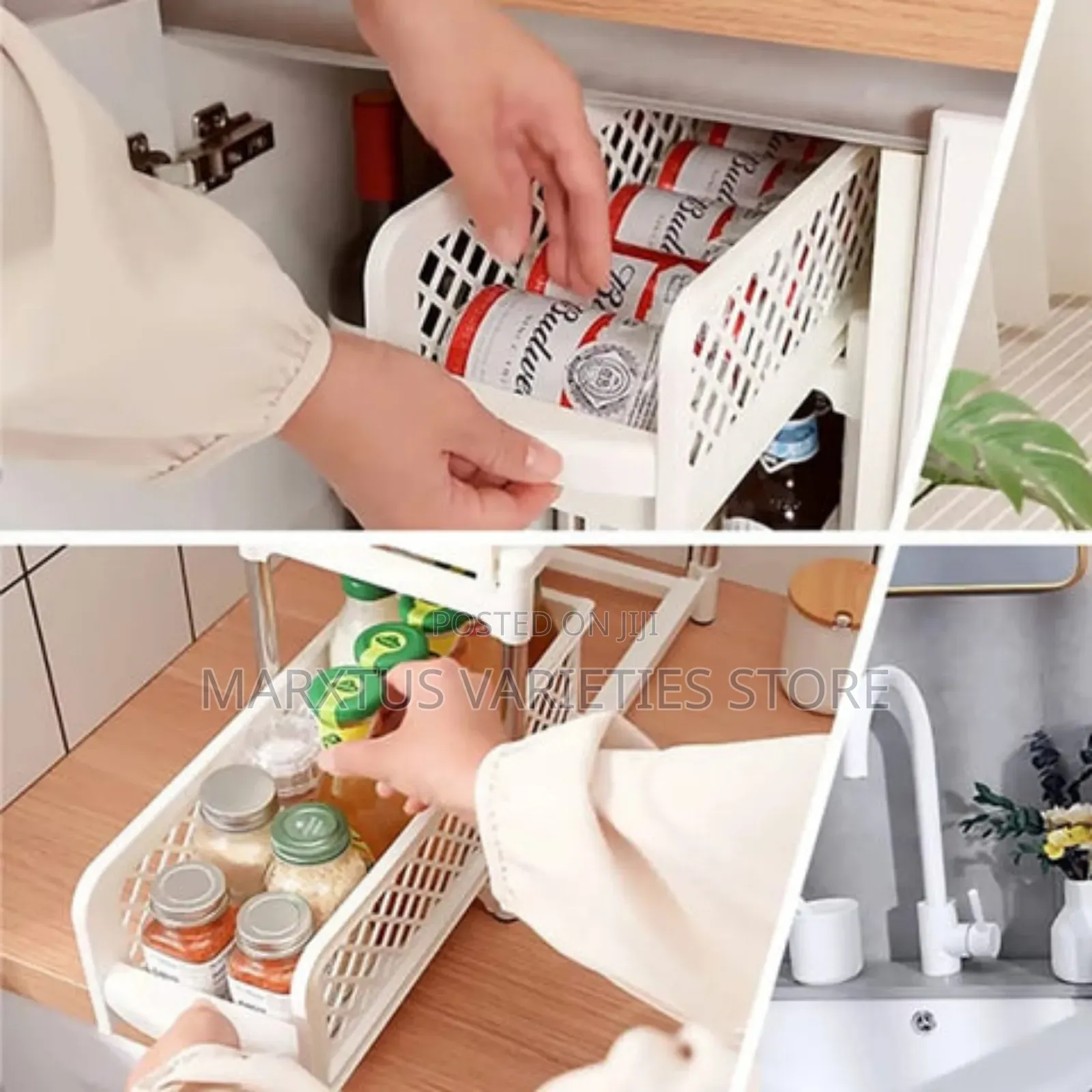 2 - Tier Slide Storage Organizer
