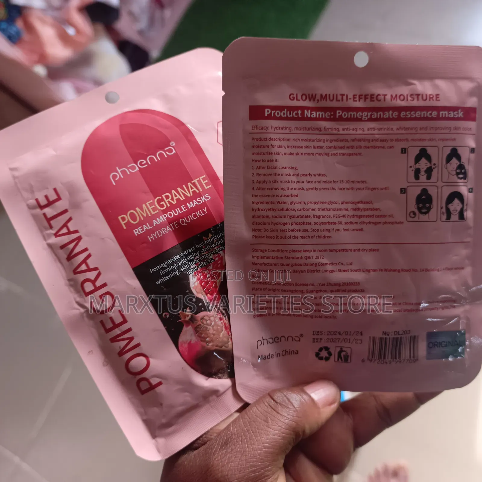 Glow Multi-Effect Moisture Essence Face Mask