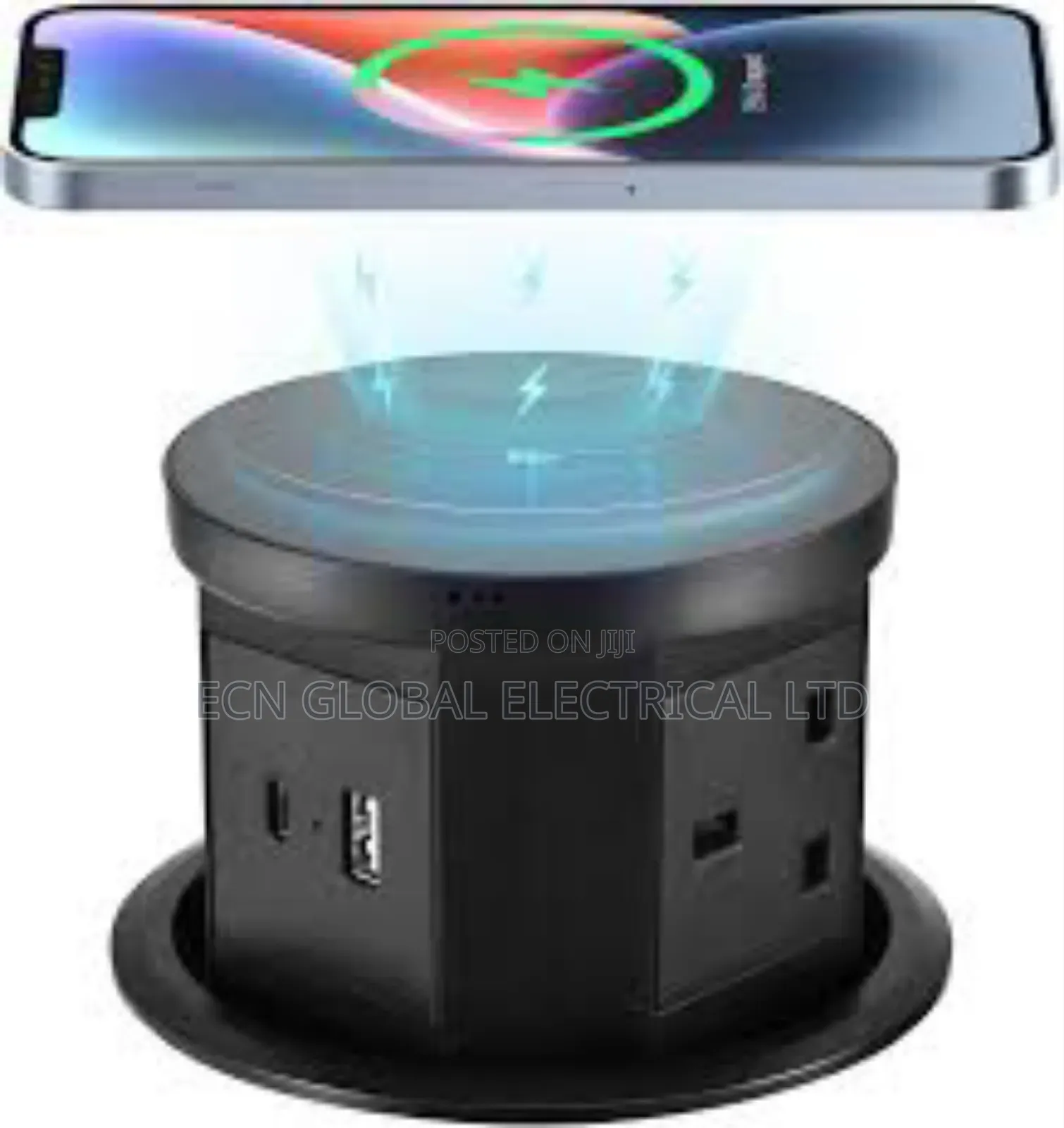 Smart Pop-up Socket With Usb Type-c Charging Port