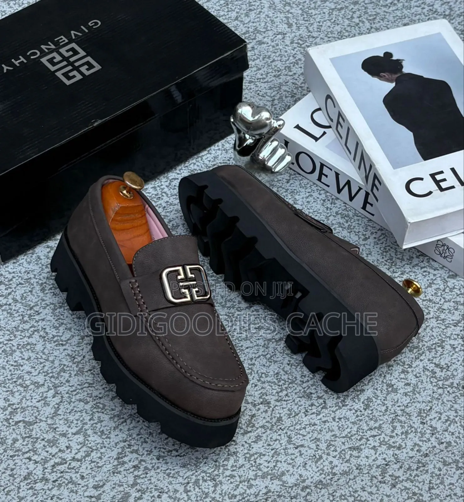 Givenchy Chunky Shoes Black/Brown Size 40-46