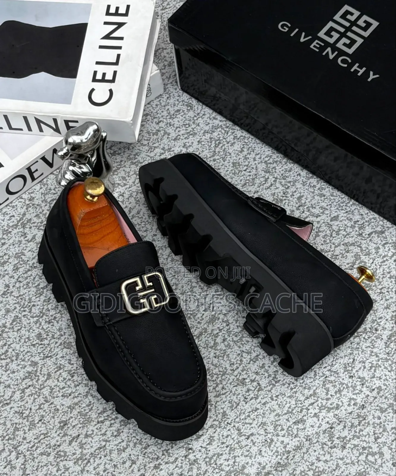 Givenchy Chunky Shoes Black/Brown Size 40-46