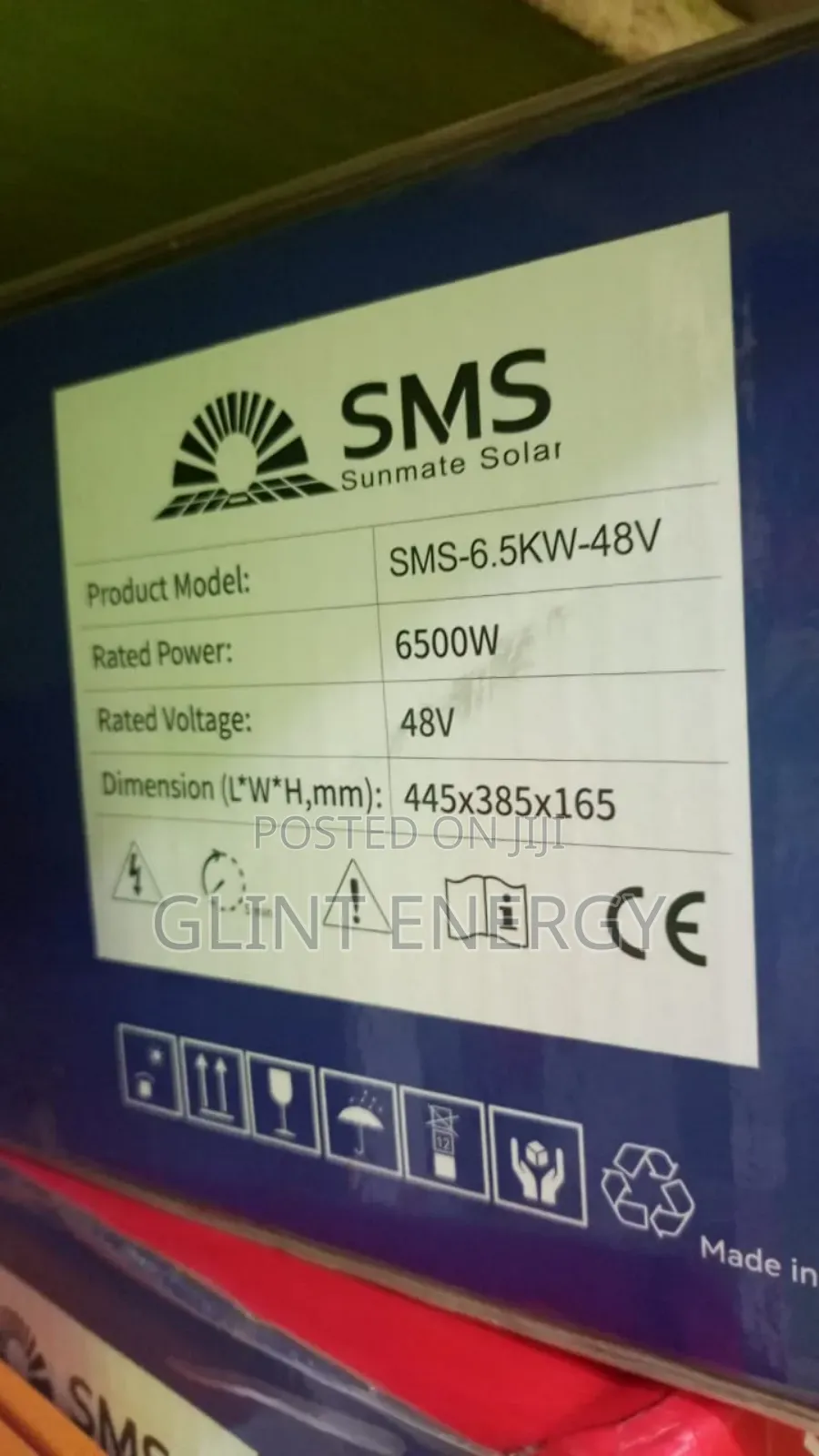 6.5kva 48v SMS Hybrid Inverter
