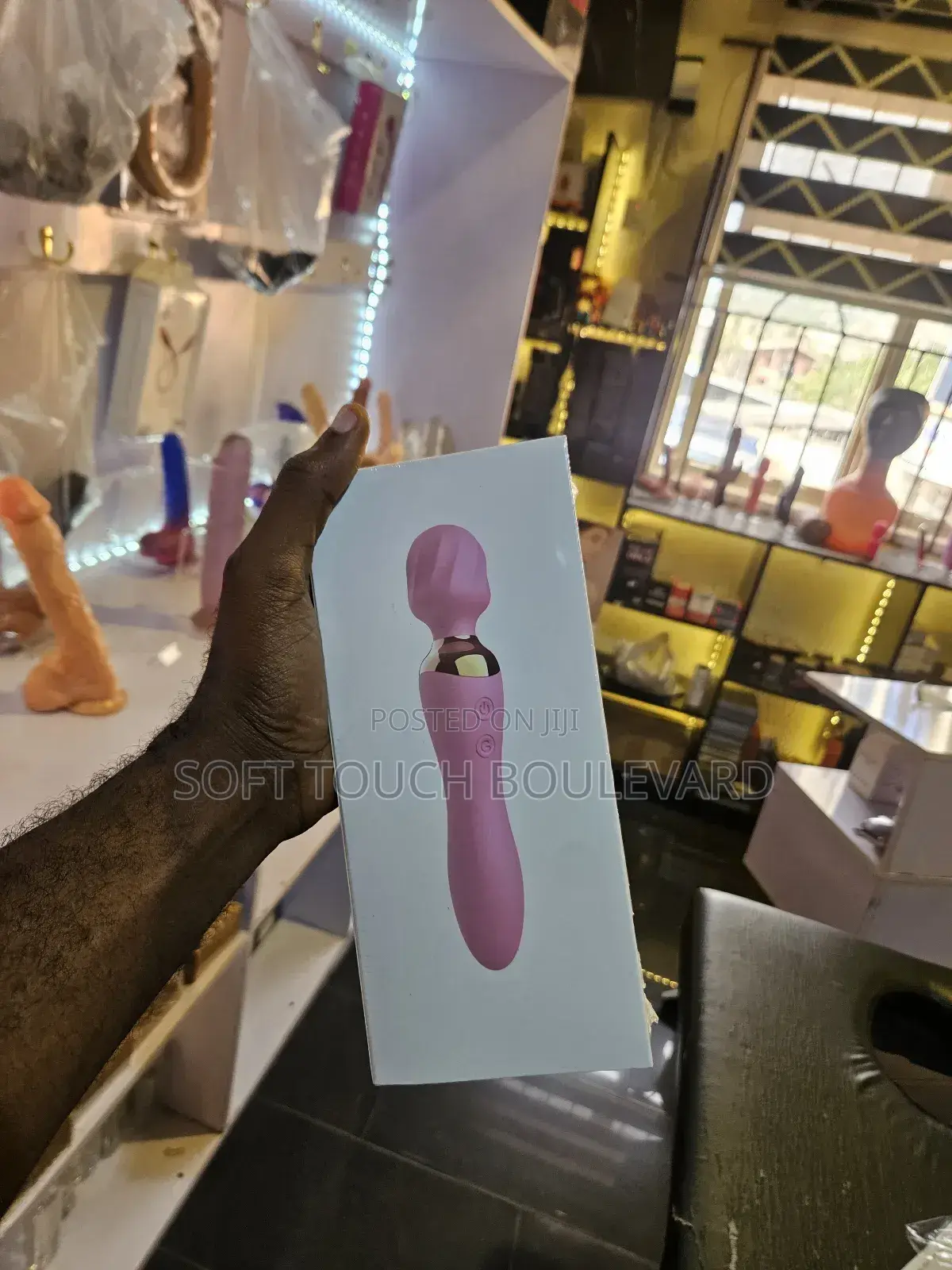 Double End Wand Vibrator – Dual Head Rechargeable Massager