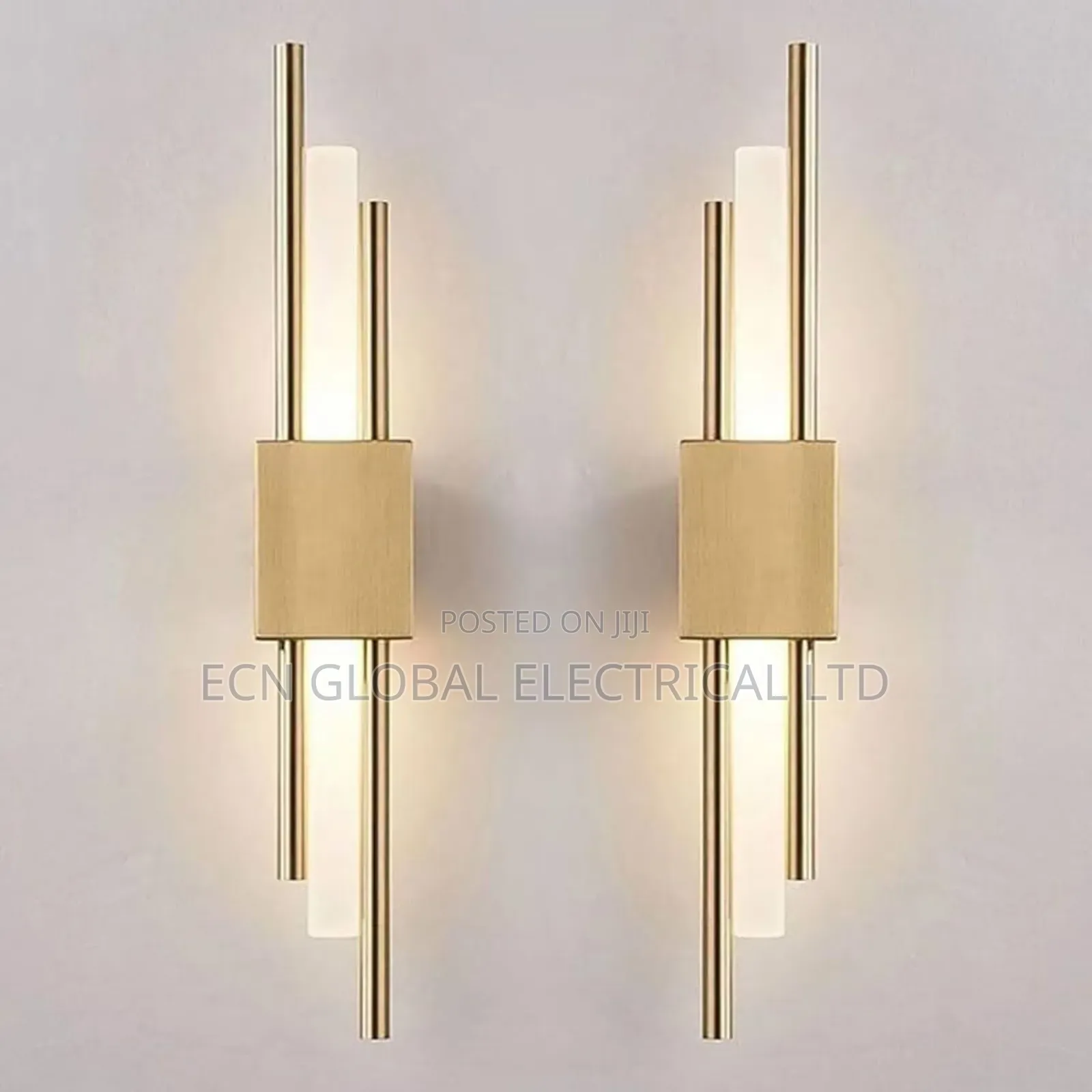 Modern Minimalist Brass Led Wall Sconce