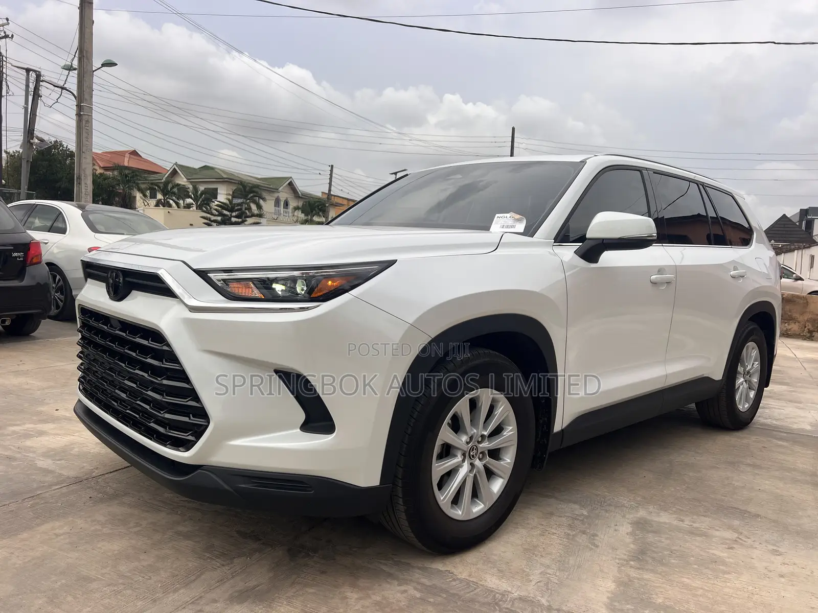 Toyota Grand Highlander XLE FWD 2024 White