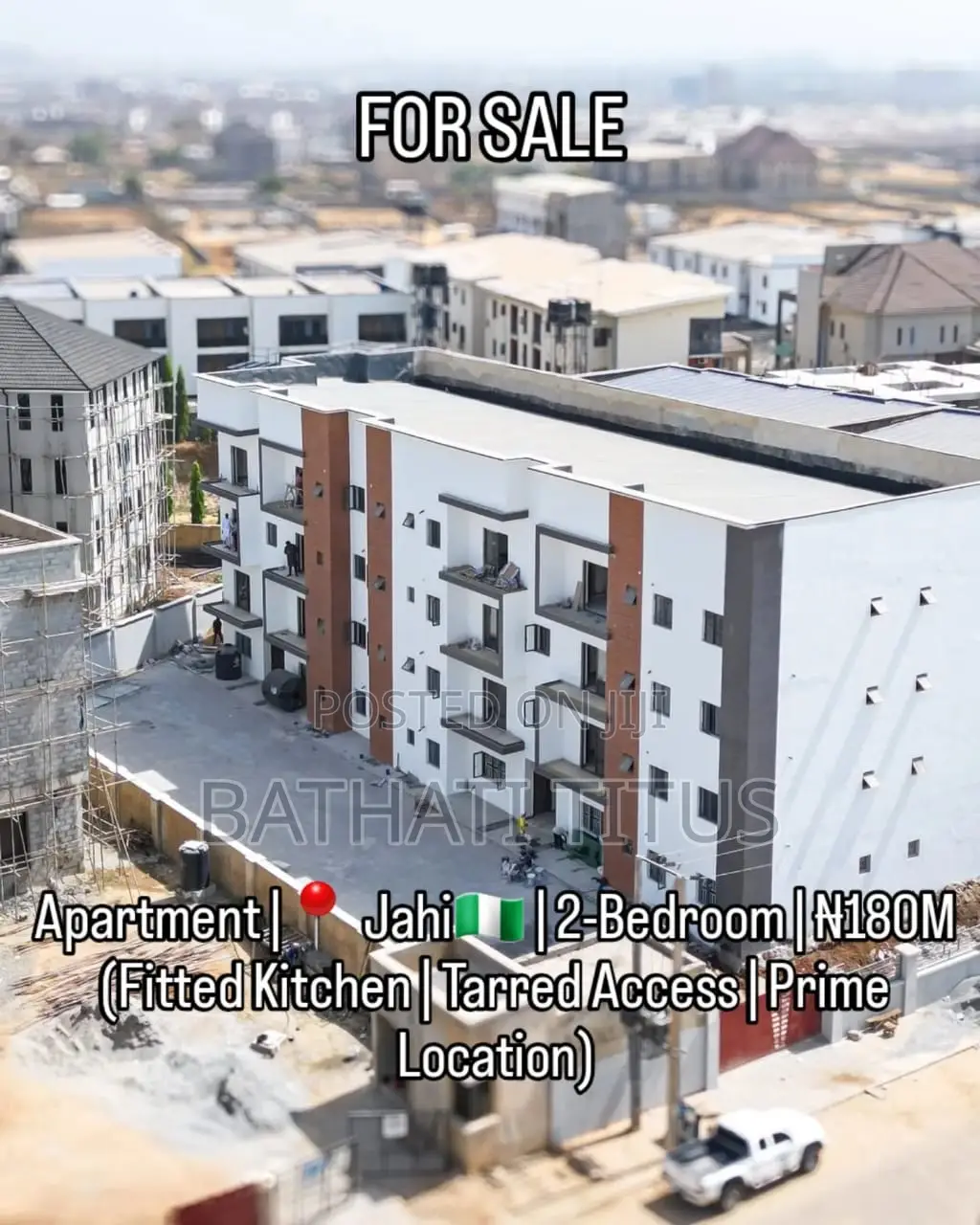 2bdrm Block of Flats in Jahi for sale