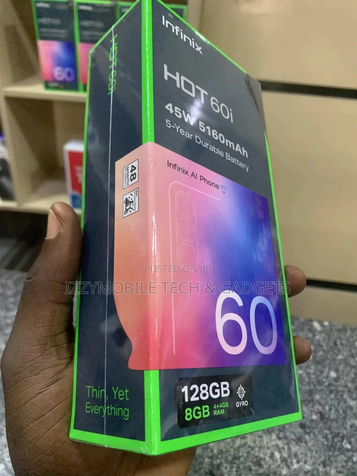New Infinix Hot 60i 128 GB