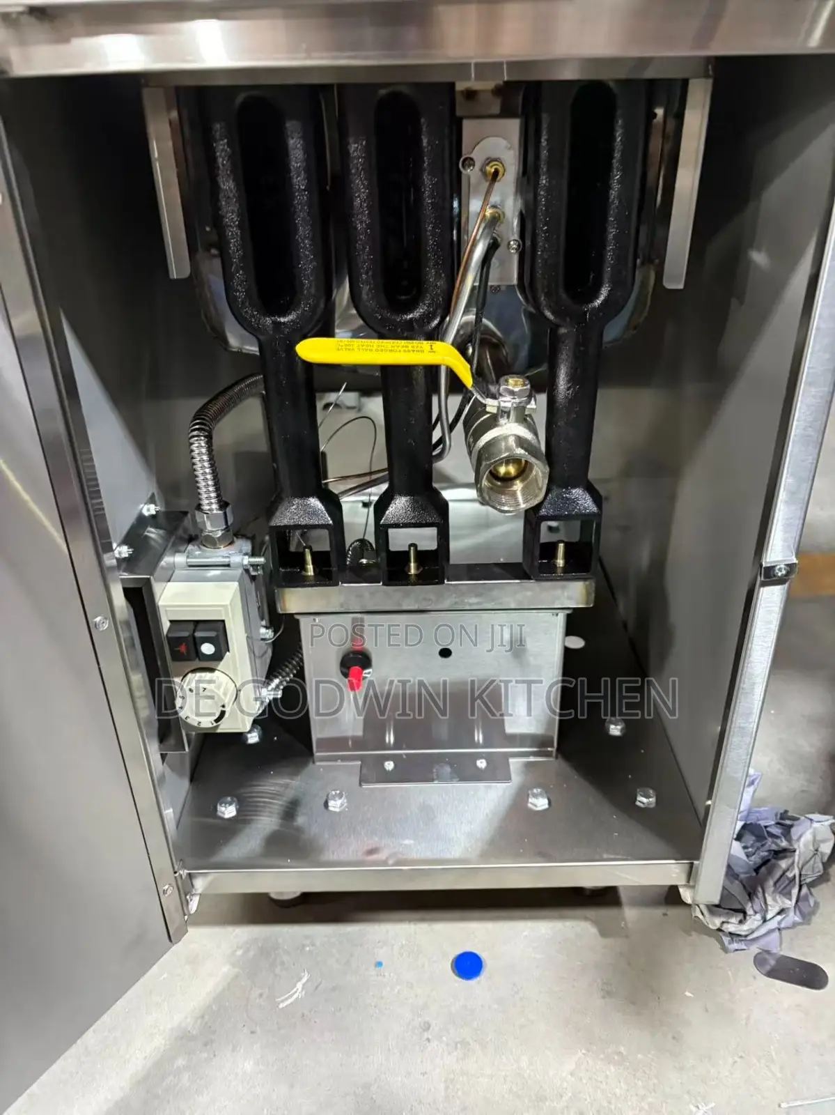 High Quality 1 Tank 2 Basket Deep Fryer